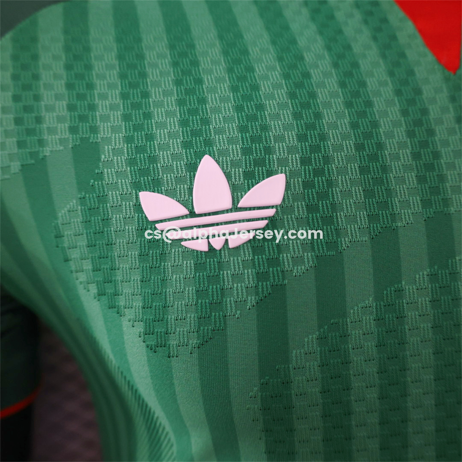AJ-AlphaJersey-Algeria 2026 Away Green Jersey With 2 Stars - Player Version
