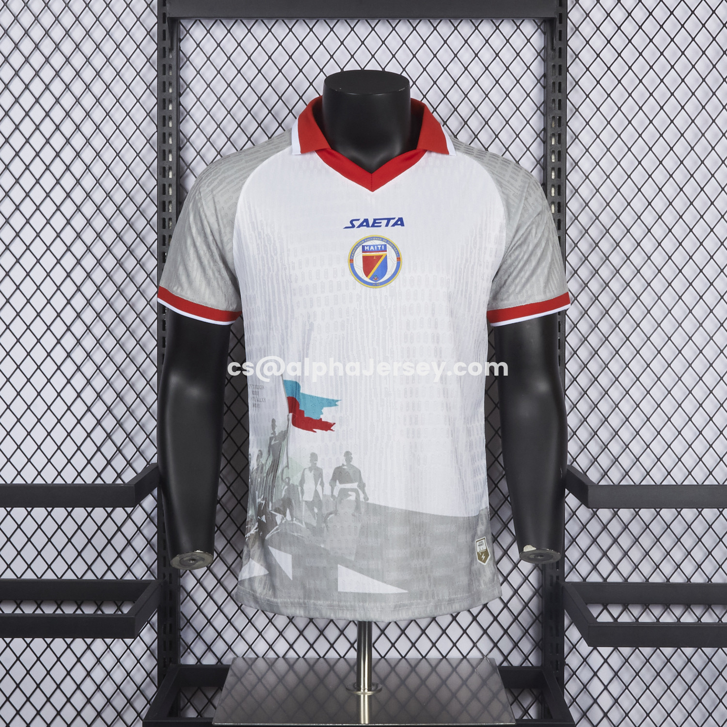 AJ-AlphaJersey-Haiti 2026 Away Jersey - Player Version