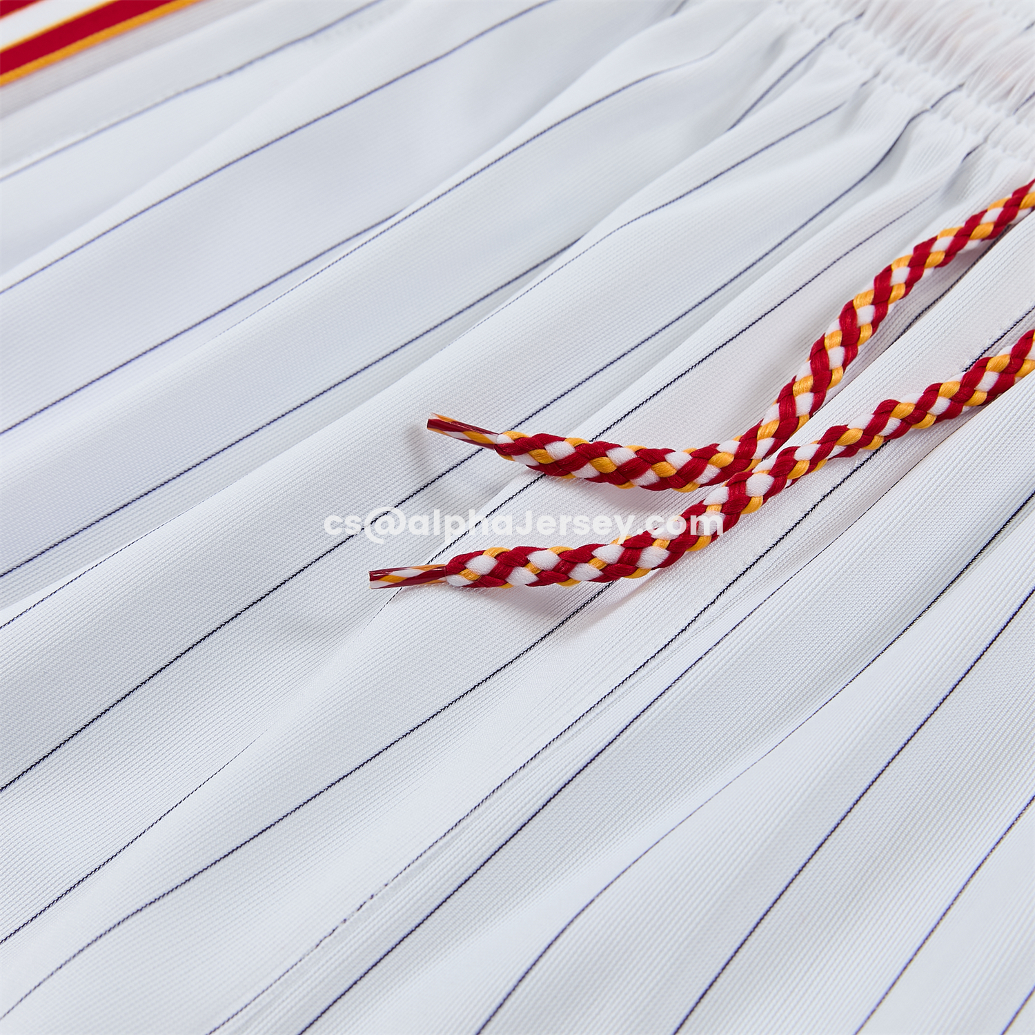 AJ-AlphaJersey-Roma 25-26 Retro Style Short-Sleeve Training Set - White Top & White Pants