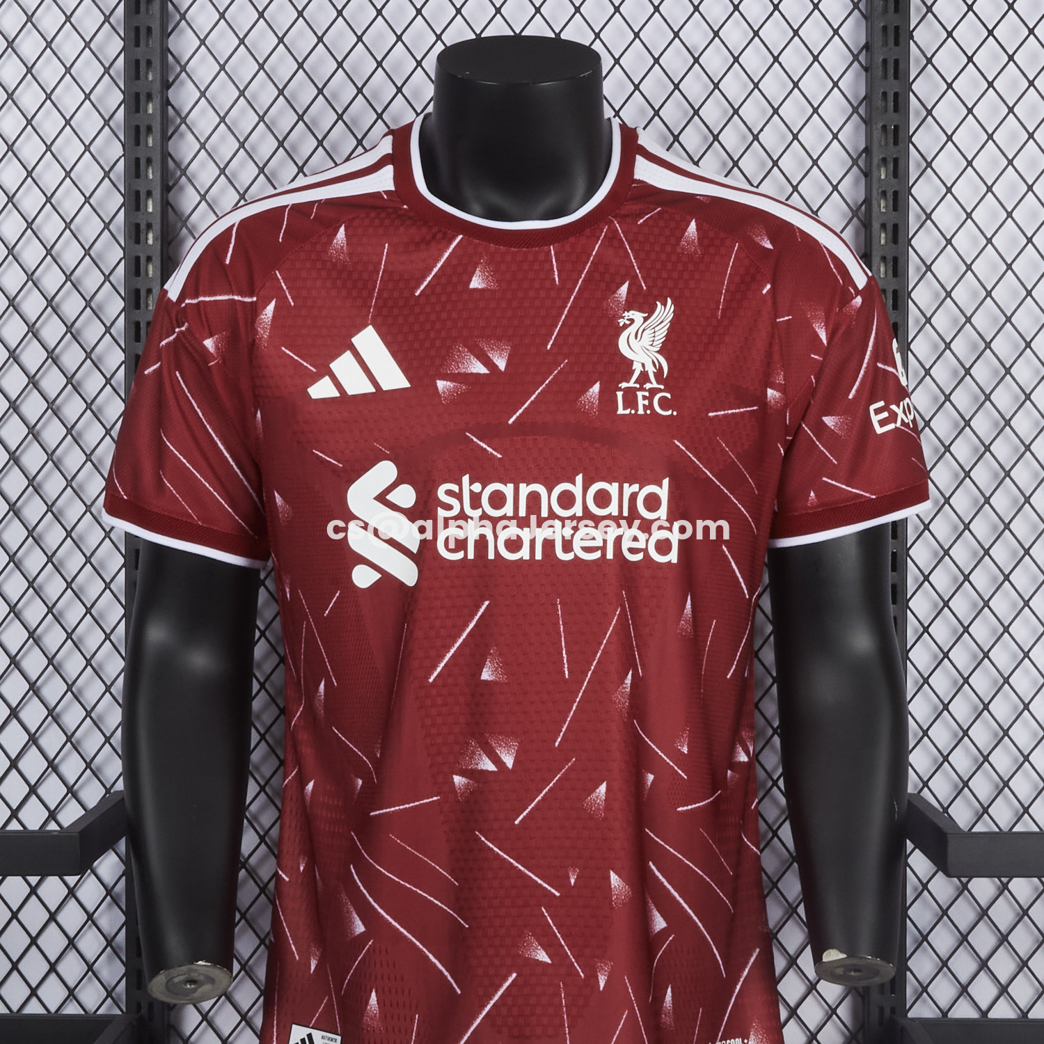 AJ-AlphaJersey-Liver.pool 26-27 Home Red Jersey - Player Version