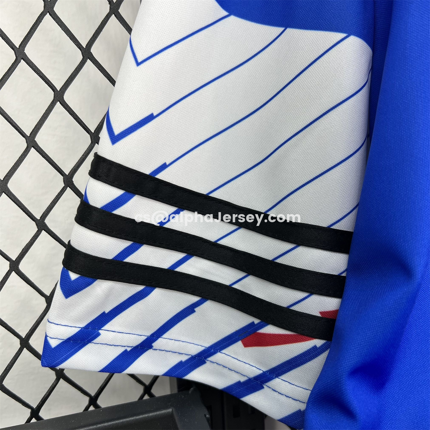 AJ-AlphaJersey-Japan 2026 Retro Style Blue Jersey - Fans Version