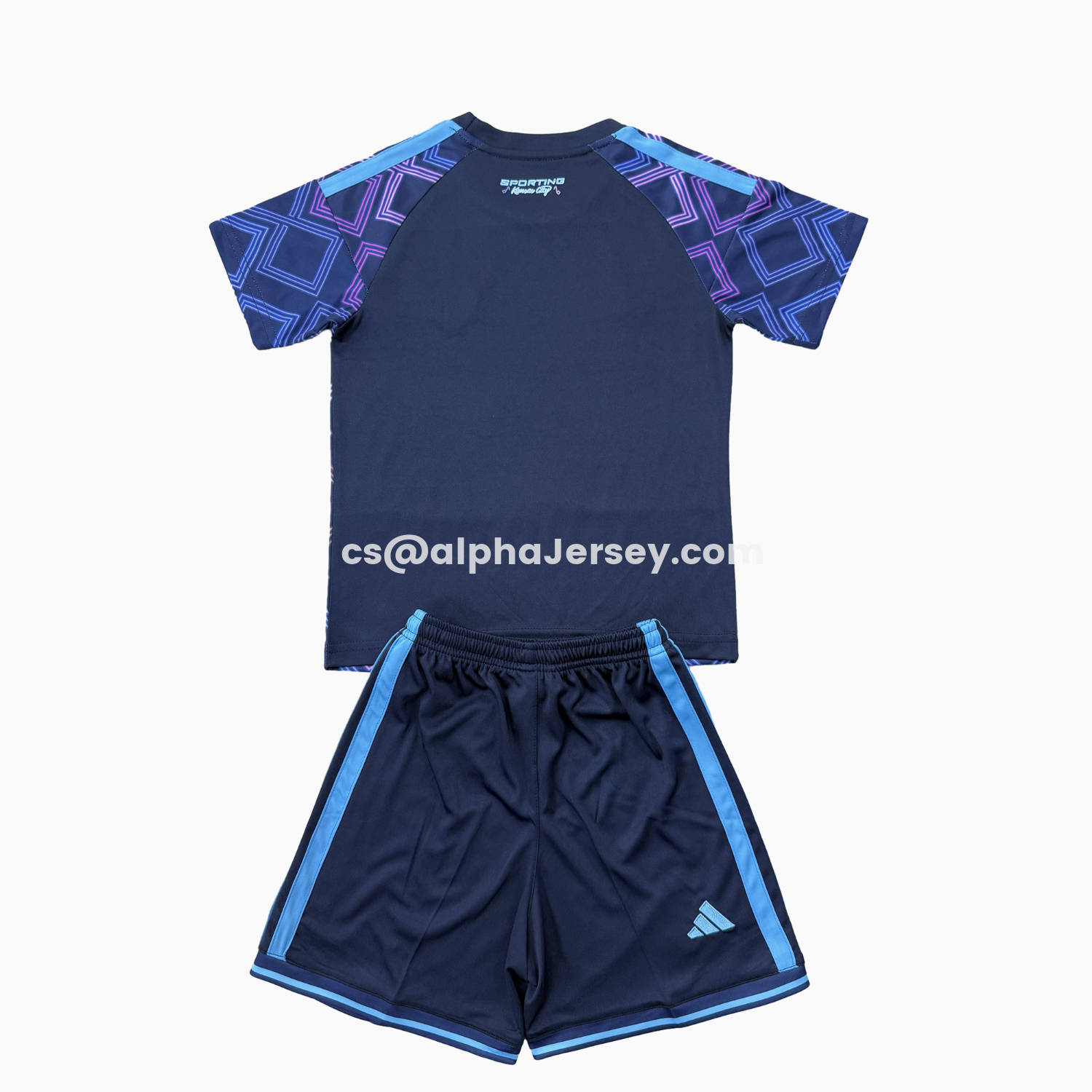 AJ-AlphaJersey-Sporting Kansas City 26-27 Away Men's Adult Jersey Set - Fans Version