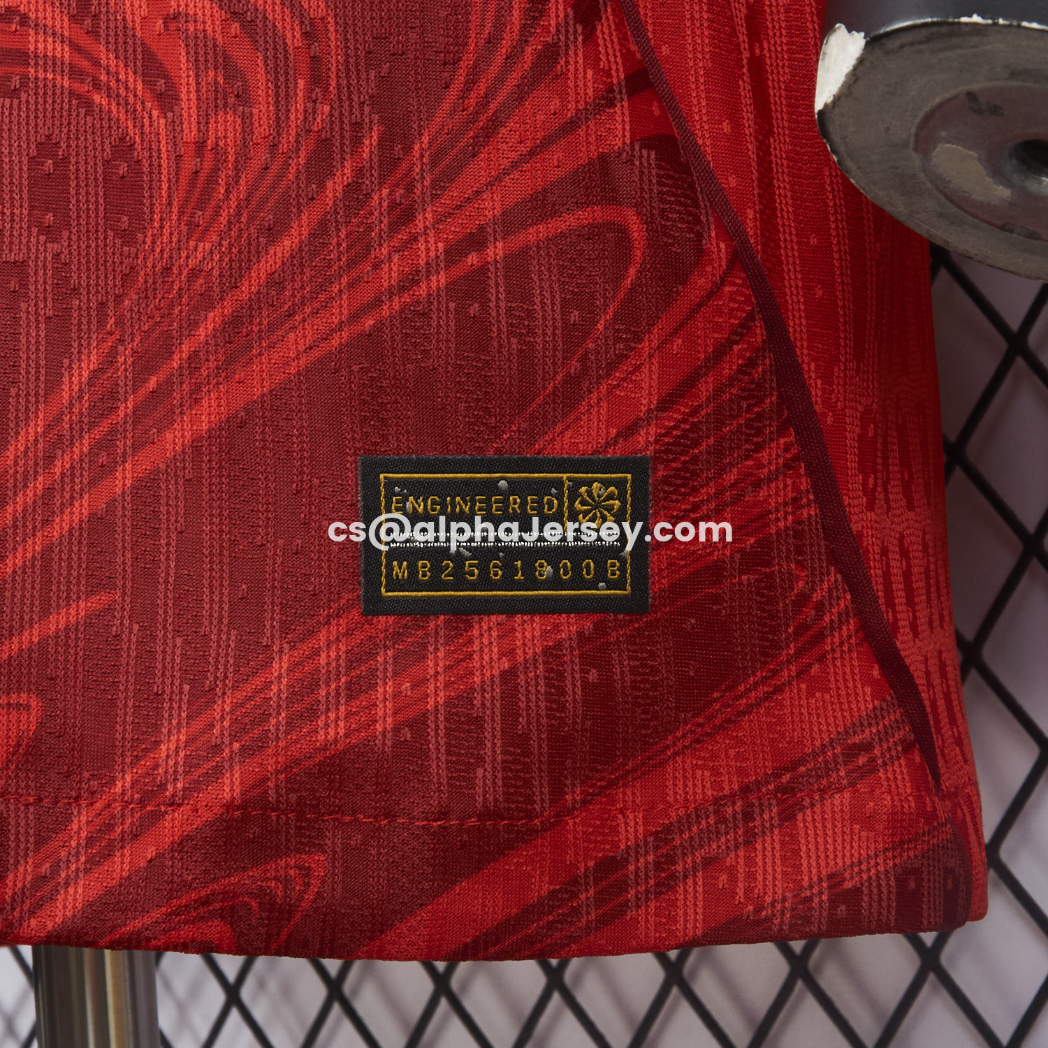AJ-AlphaJersey-Turkey 2026 Home Red Jersey - Player Version