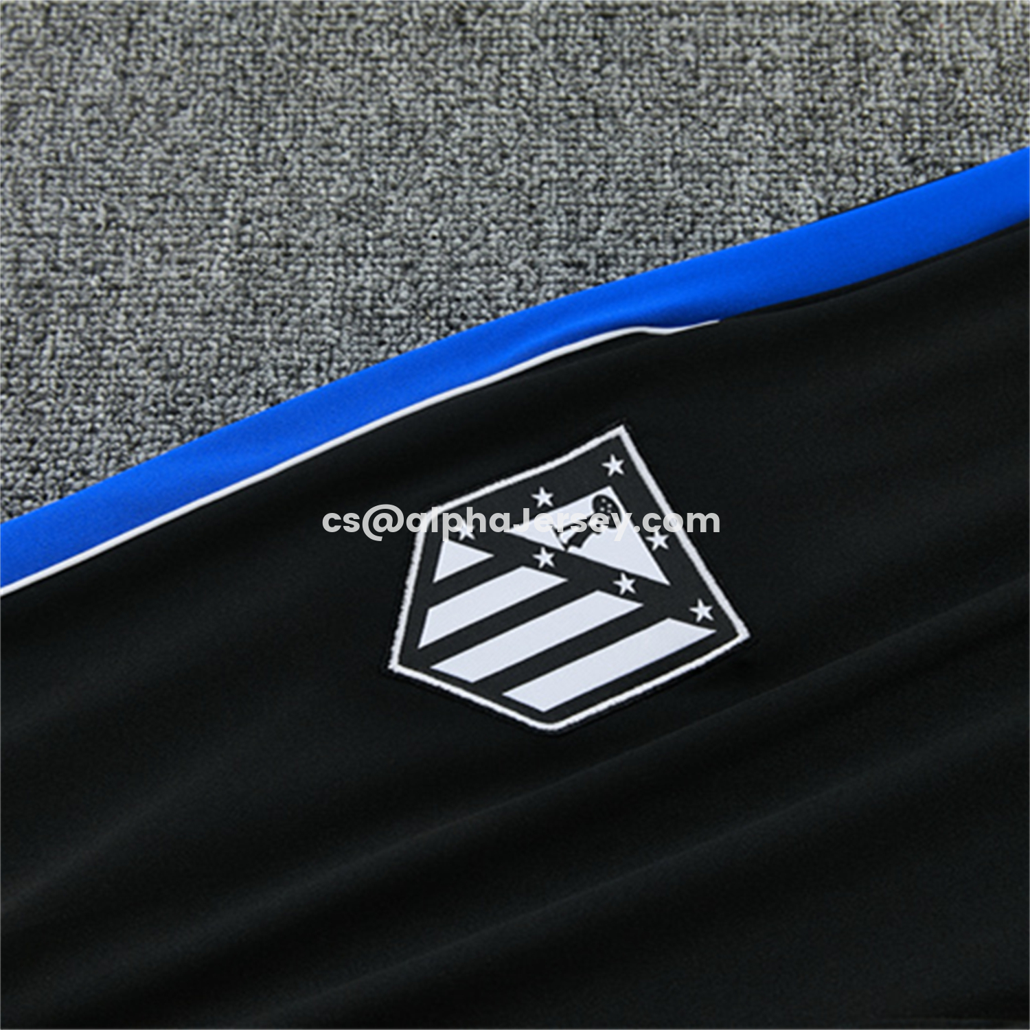 AJ-AlphaJersey-Atletico Madrid 26-27 Kids Long Sleeves Training Set - Neon Green Top & Black Pants
