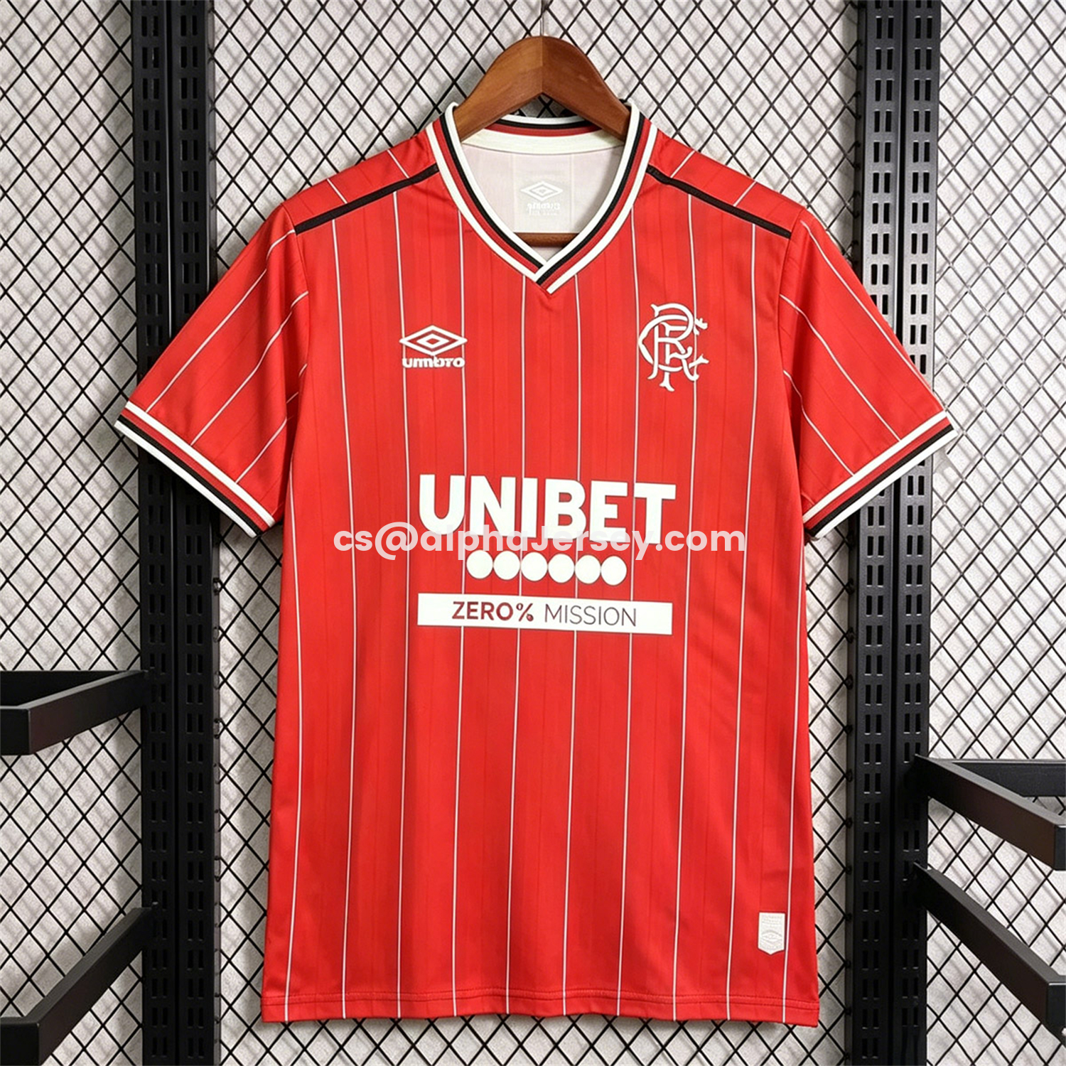 AJ-AlphaJersey-Glasgow Rangers 26-27 Away Jersey - Fans Version