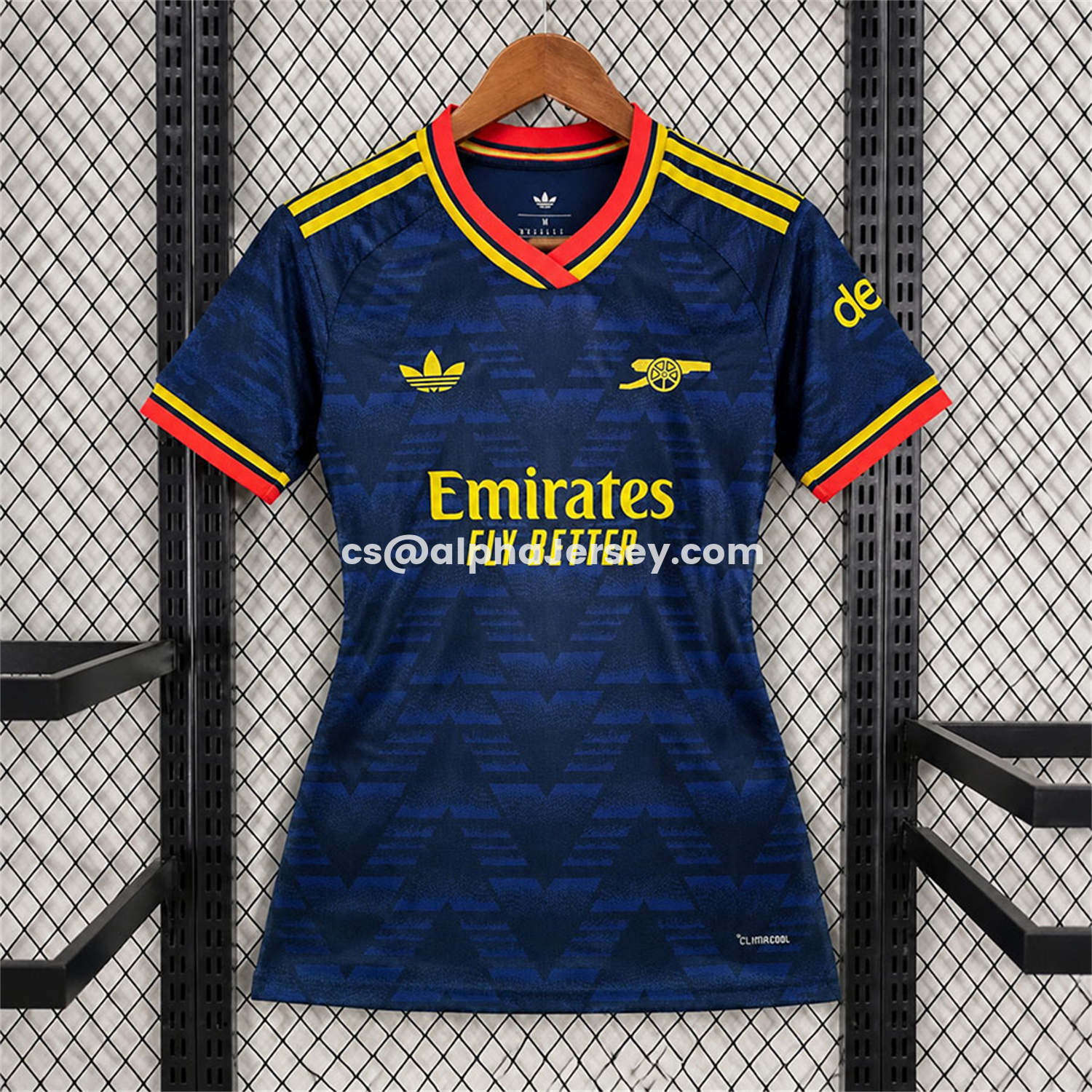 AJ-AlphaJersey-Women's Arsenal 26-27 Away Jersey - Fans Version