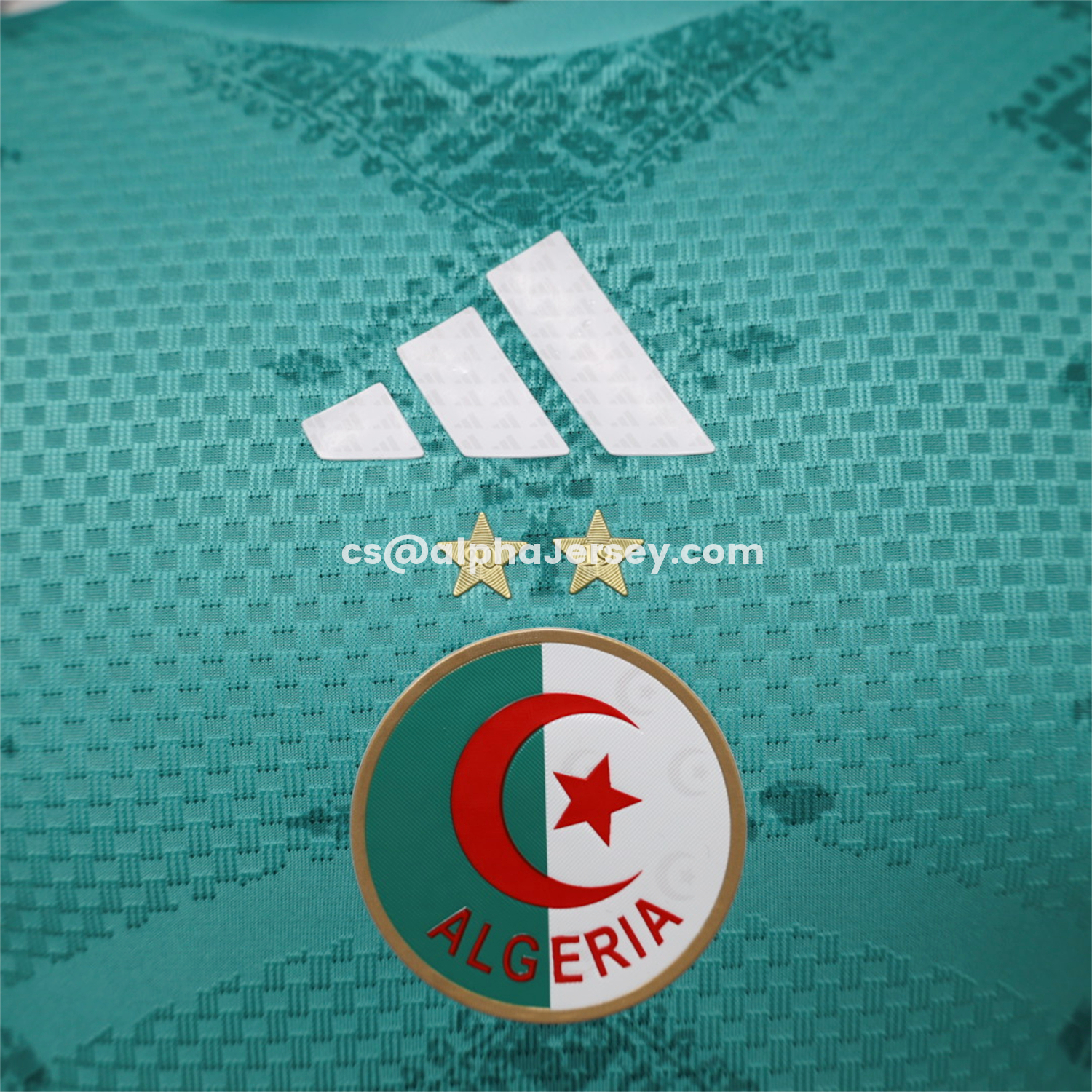 AJ-AlphaJersey-Algeria 2026 Turquoise Special Jersey - Player Version