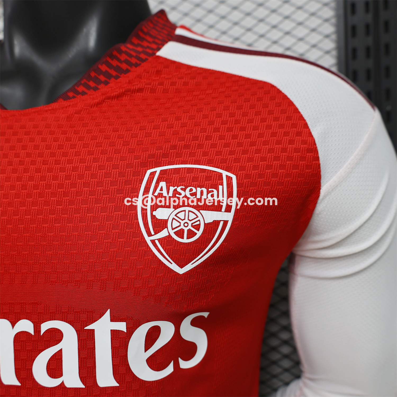 AJ-AlphaJersey-Arsenal 26-27 Home Long Sleeves Jersey - Player Version