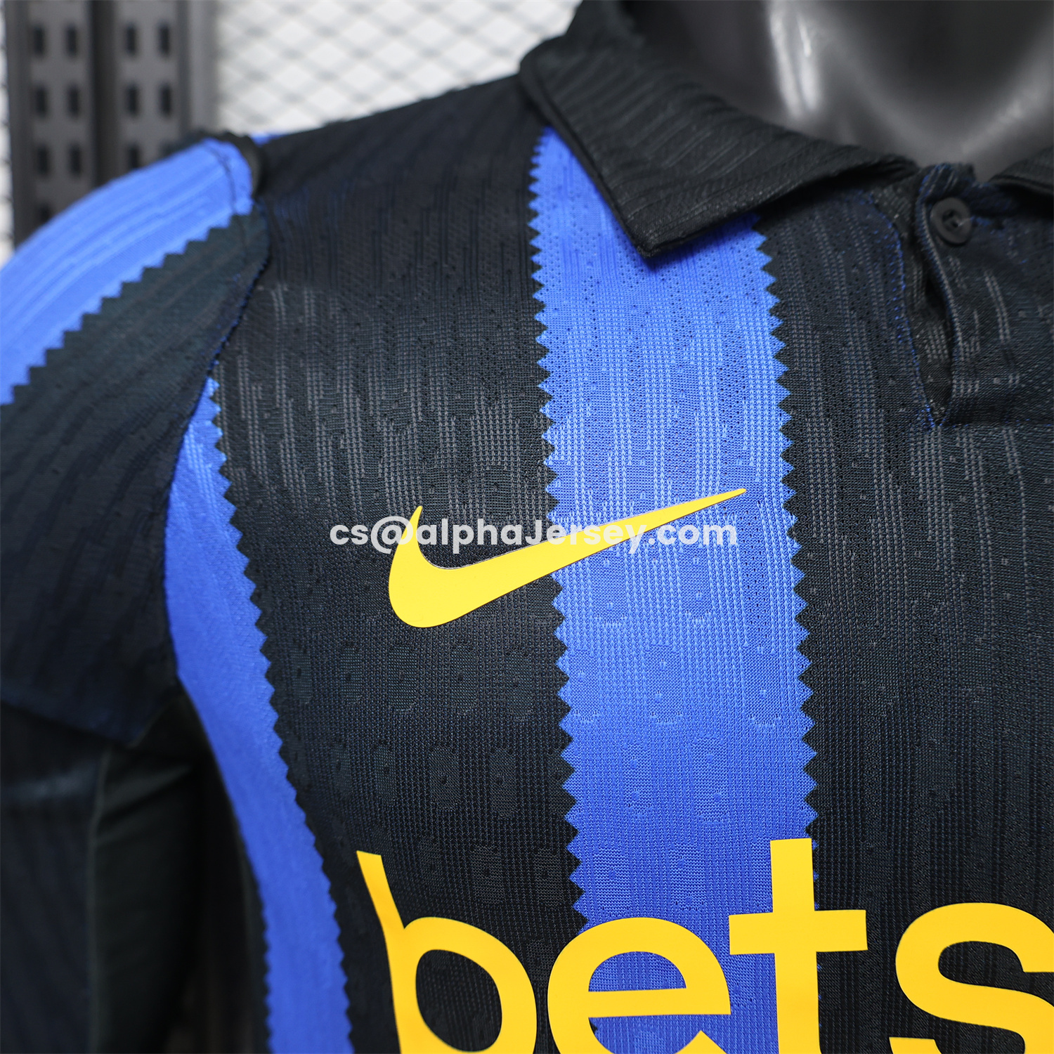 AJ-AlphaJersey-Inter Milan 26-27 Home Long Sleeves Jersey - Player Version