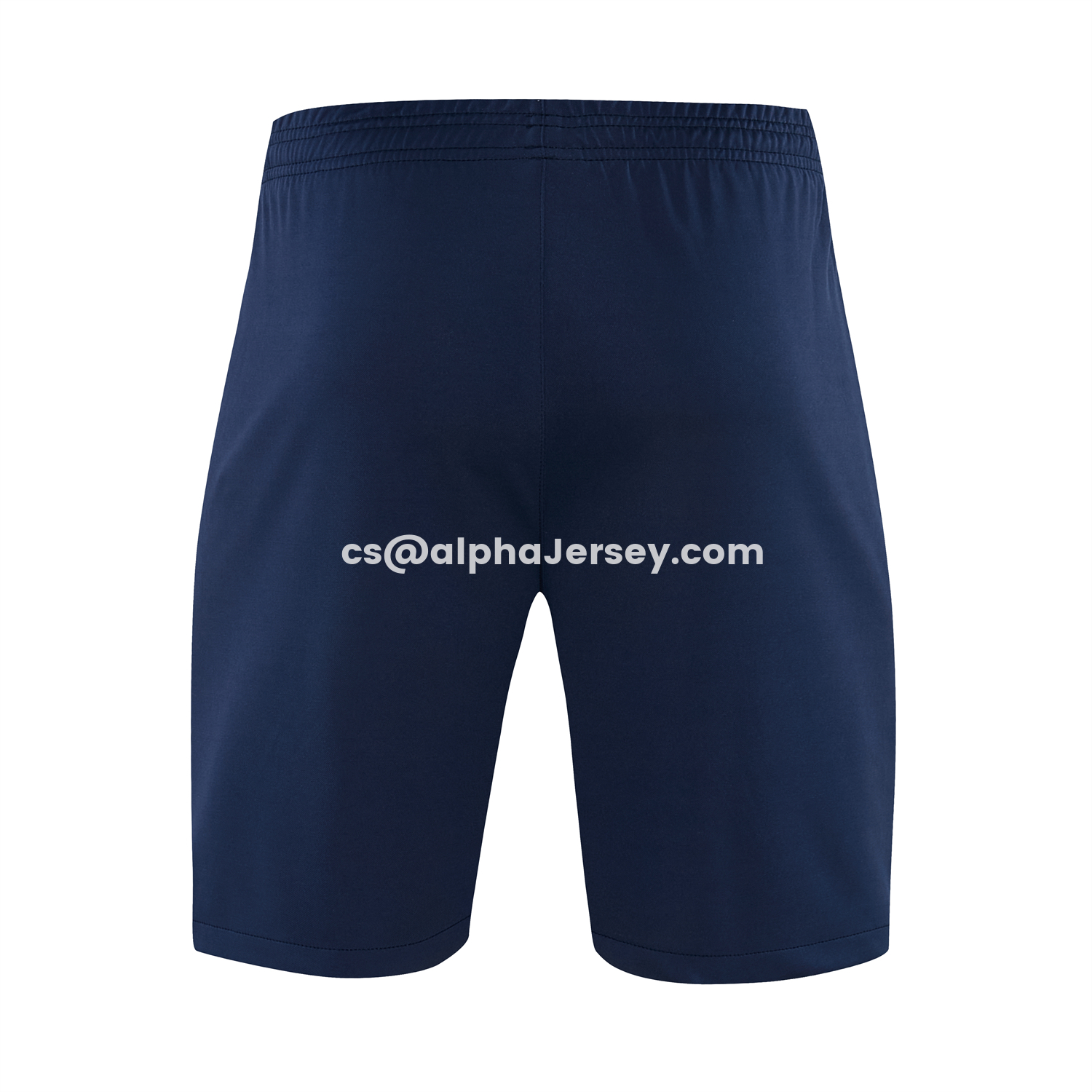 AJ-AlphaJersey-Barcelona 25-26 Short-Sleeve Training Set - Colors Top & Dark Blue With A Small Pink Detail Pants