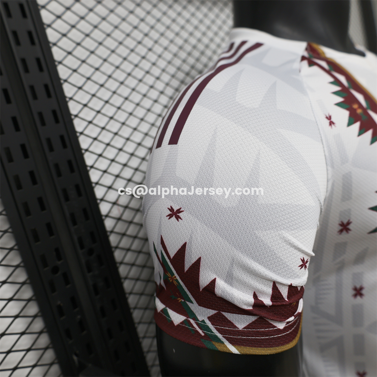 AJ-AlphaJersey-Mexico 2026 Maya Pattern Special Jersey - Player Version