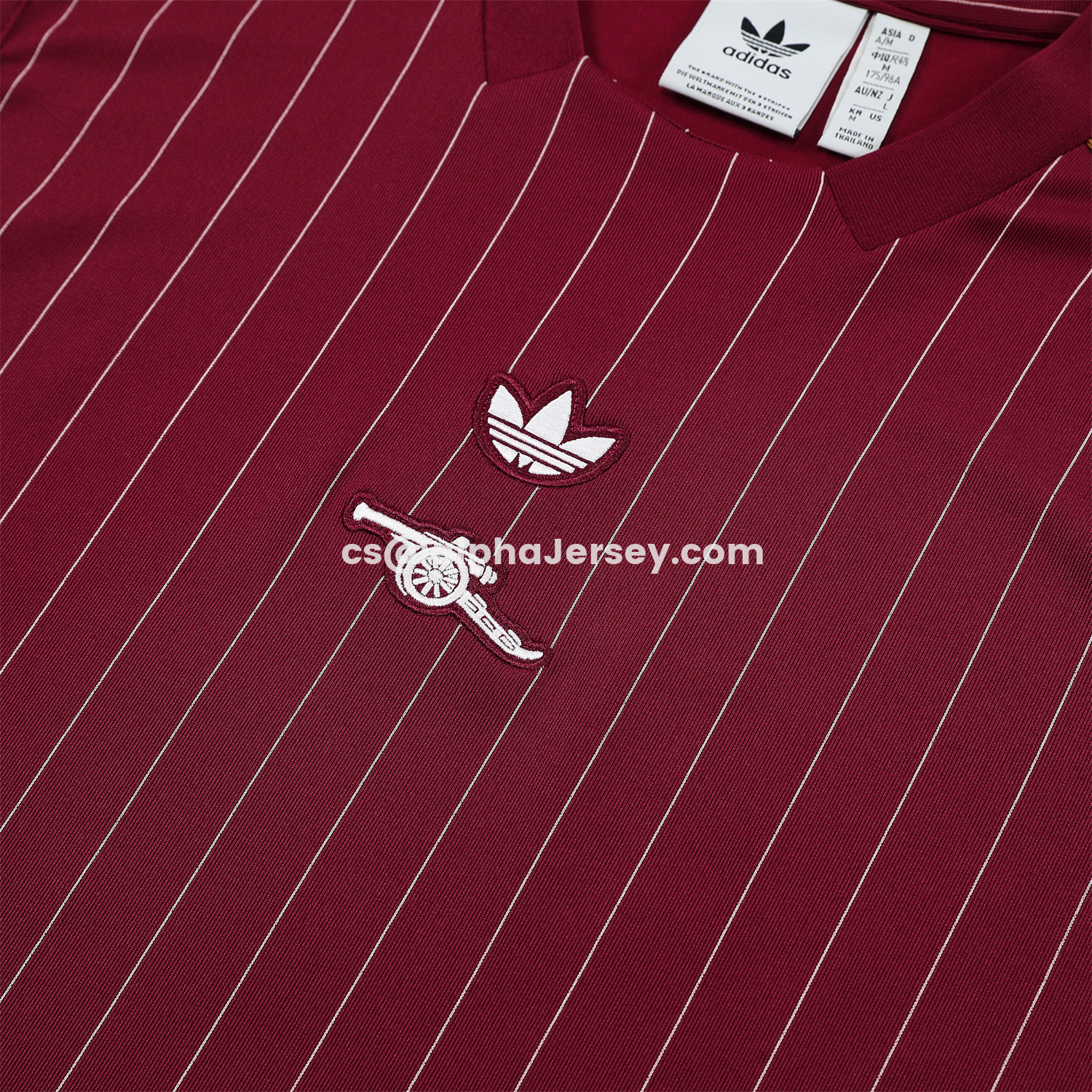 AJ-AlphaJersey-Arsenal 25-26 Retro Style Vest Training Set - Burgundy With White Stripes Top & Pants