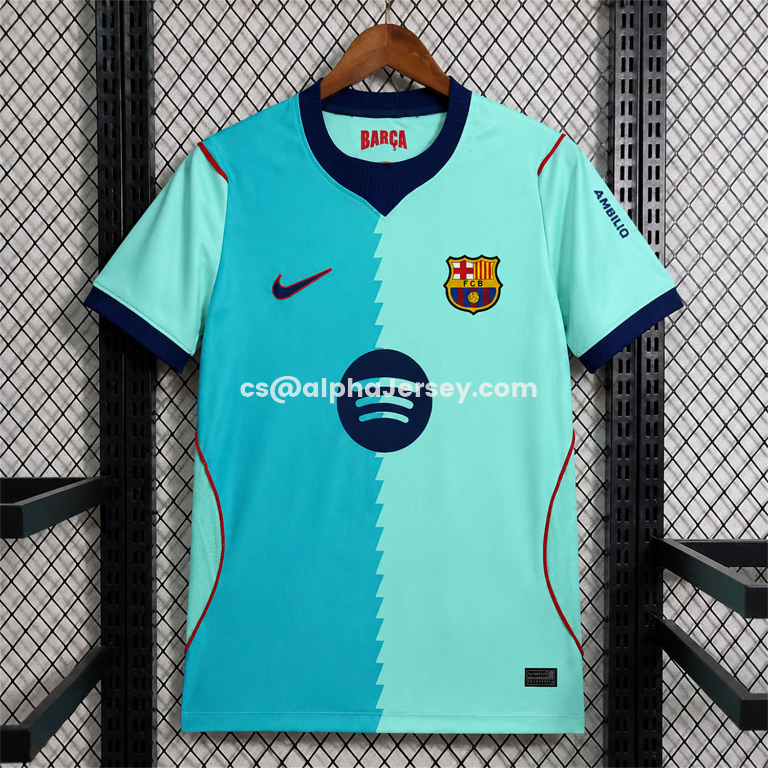 AJ-AlphaJersey-Barcelona 26-27 Third Jersey - Fans Version