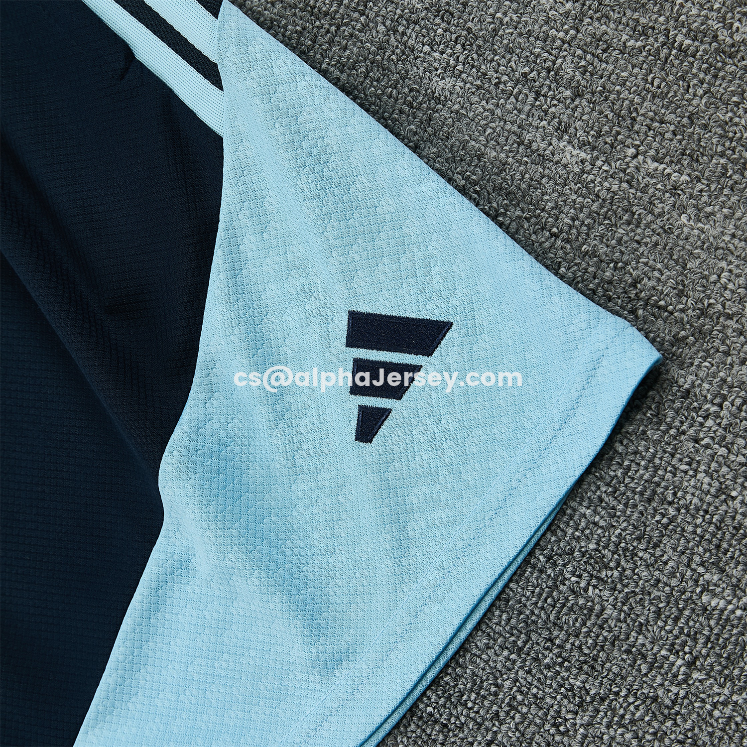 AJ-AlphaJersey-Argentina 2026 Vest Training Set - Light Blue Top & Dark Blue Pants