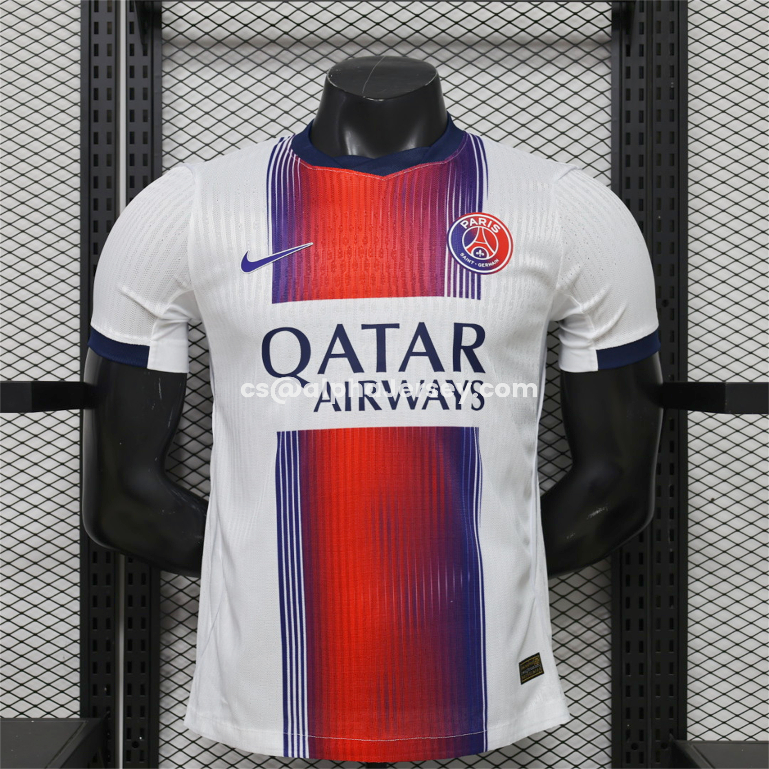 AJ-AlphaJersey-Paris Saint-Germain PSG 26-27 Away Jersey - Player Version