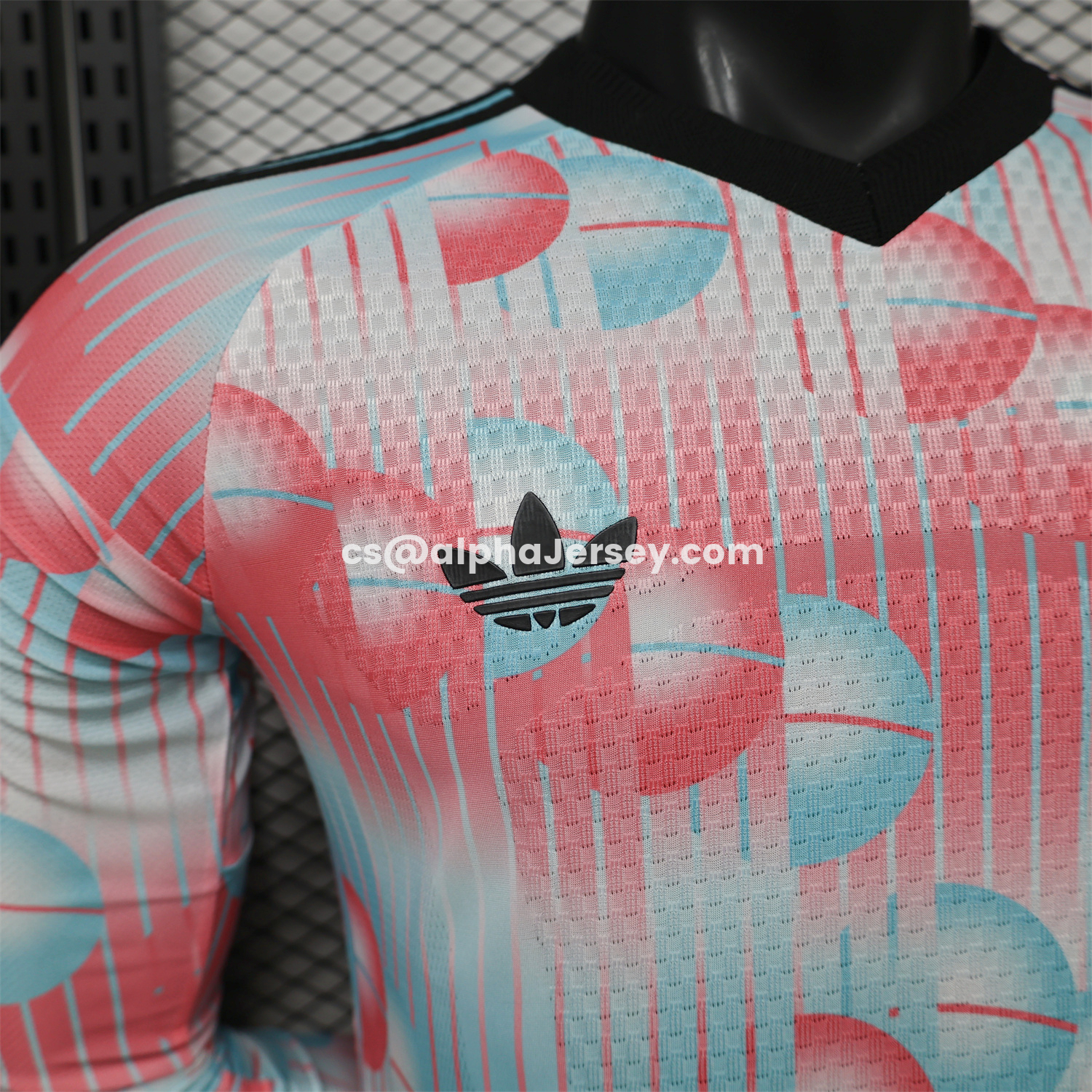 AJ-AlphaJersey-Belgium 2026 Away Long Sleeves Jersey - Player Version