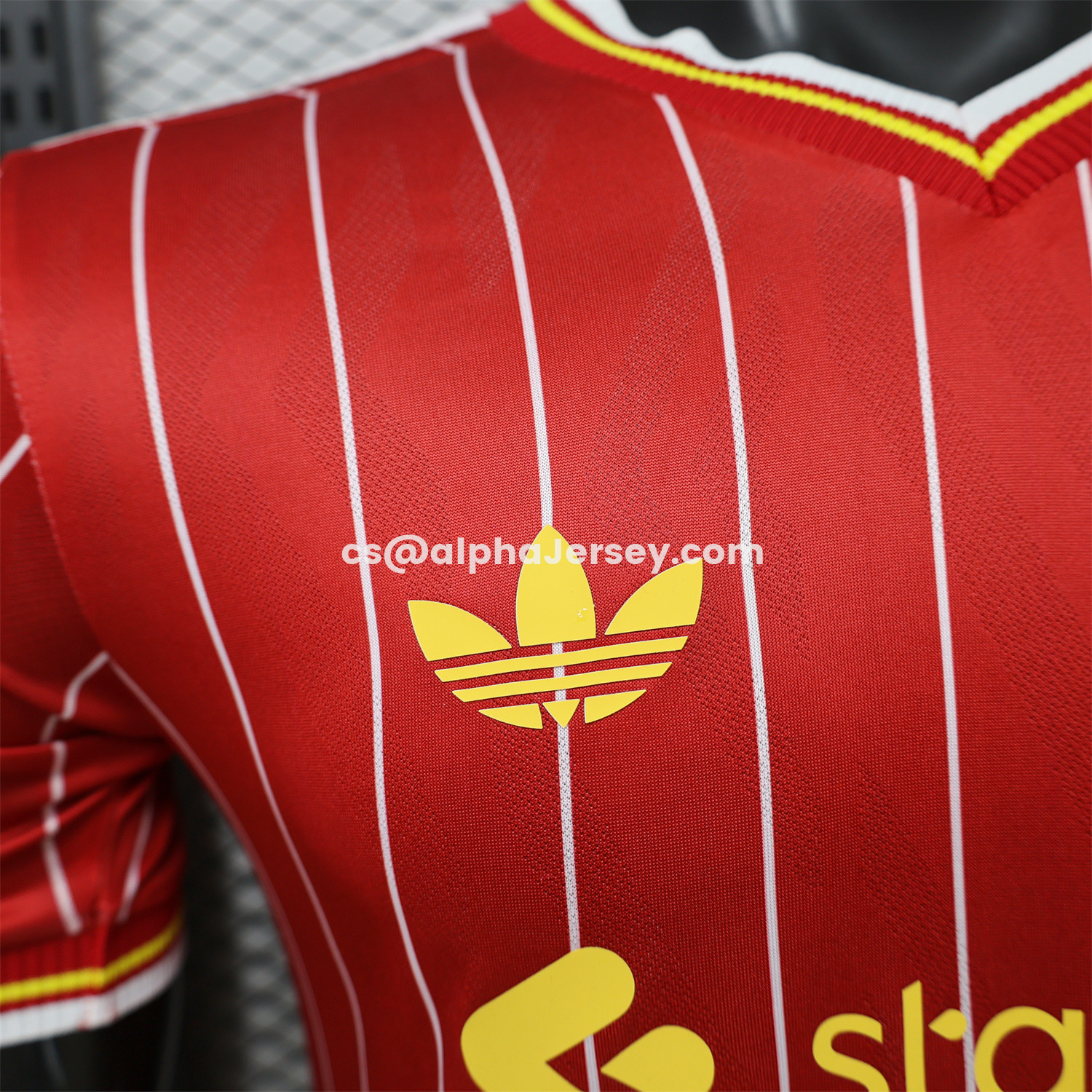 AJ-AlphaJersey-Liver.pool 26-27 Terrace Icon Retro Casual Style Red Jersey - Player Version