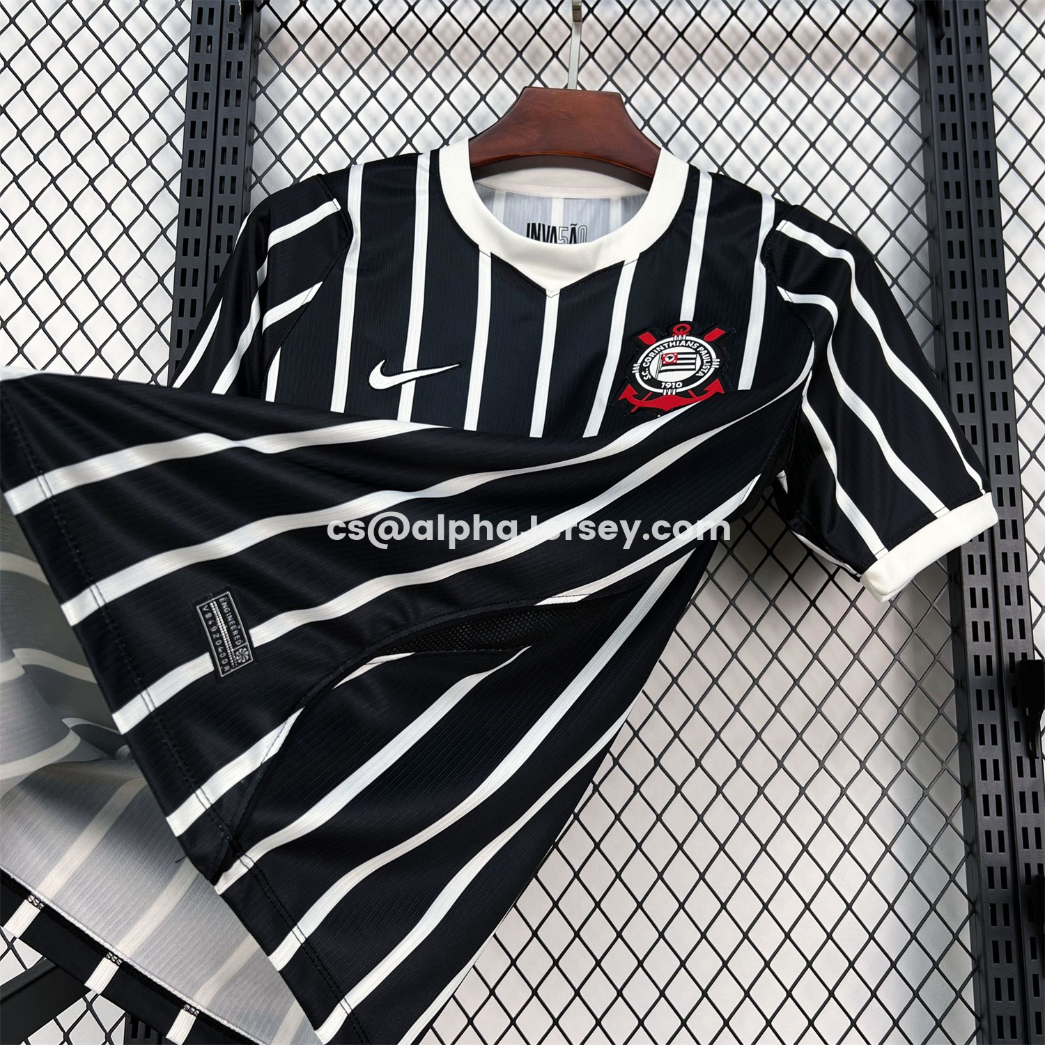 AJ-AlphaJersey-Corinthians 26-27 Away Jersey - Fans Version
