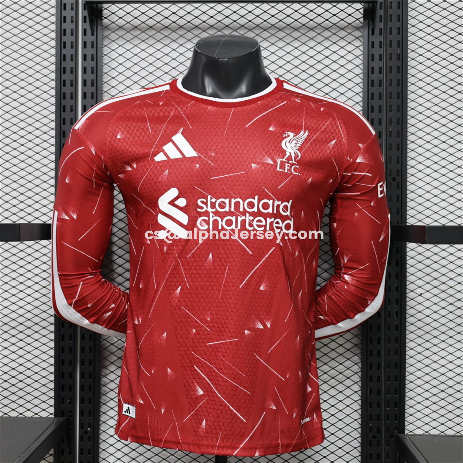 AJ-AlphaJersey-Liver.pool 26-27 Home Long Sleeves Jersey - Player Version