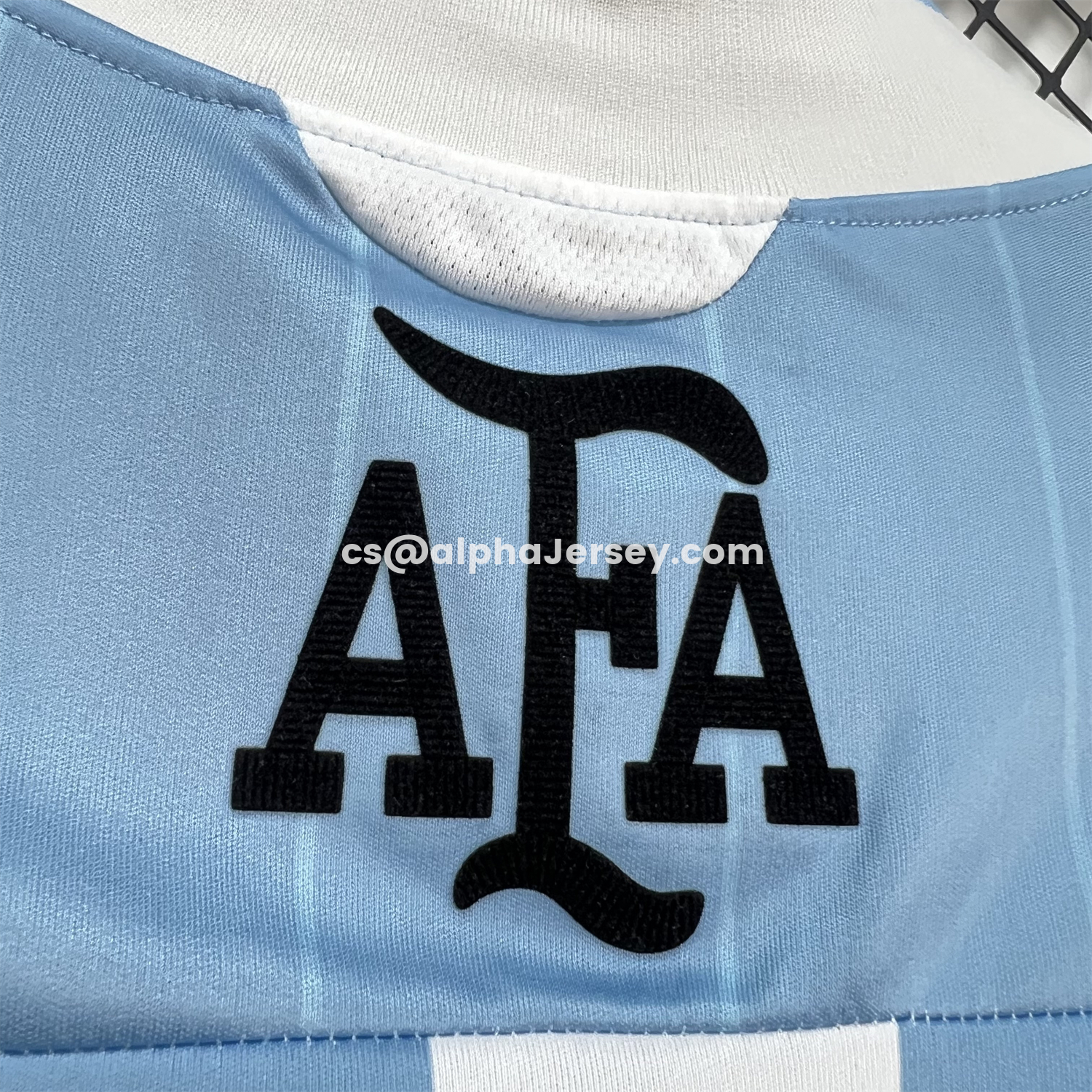 AJ-AlphaJersey-Argentina 2026 Hip-Hop Blue White Special Jersey - Fans Version