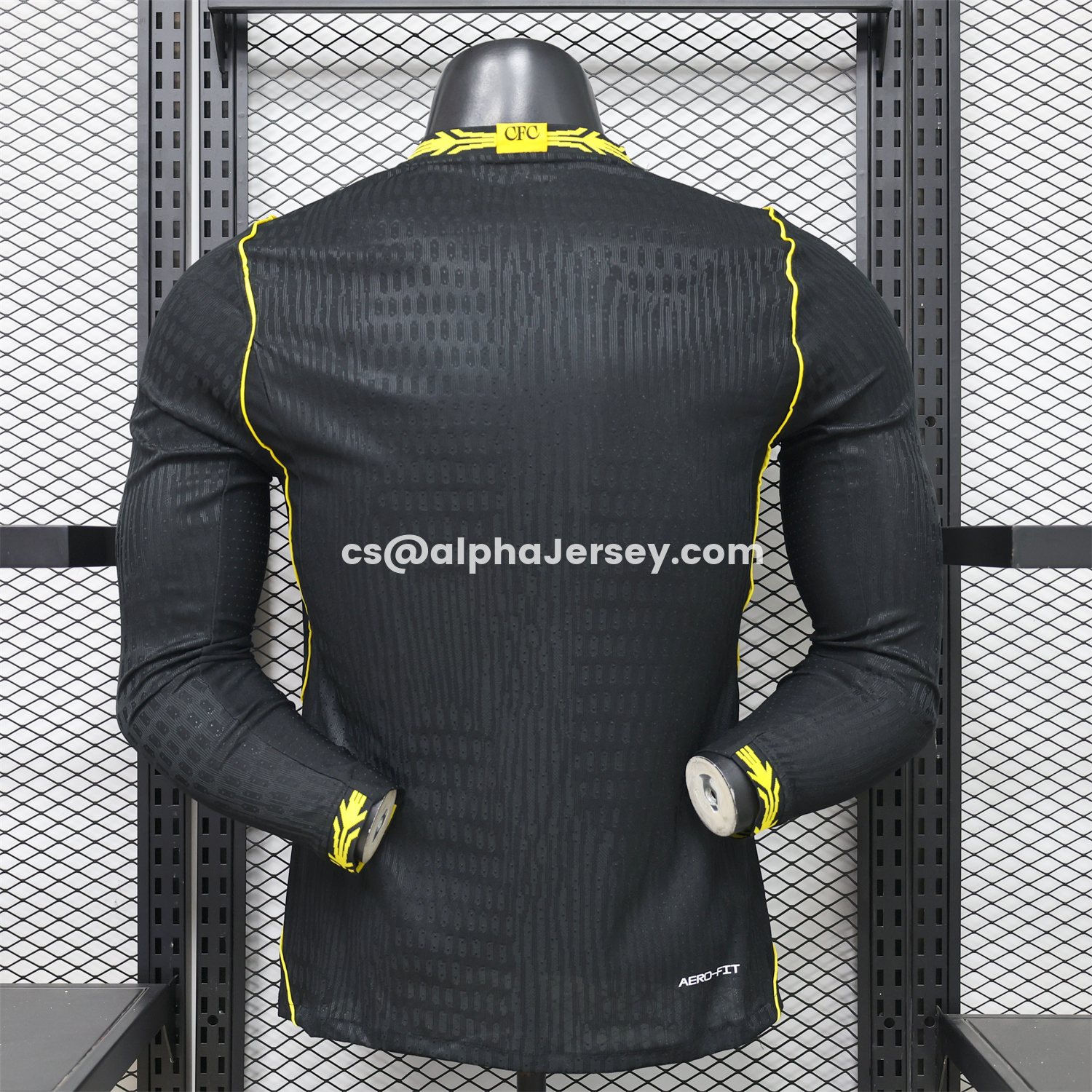 AJ-AlphaJersey-C.H.E.L.S.E.A 26-27 Away Long Sleeves Jersey - Player Version