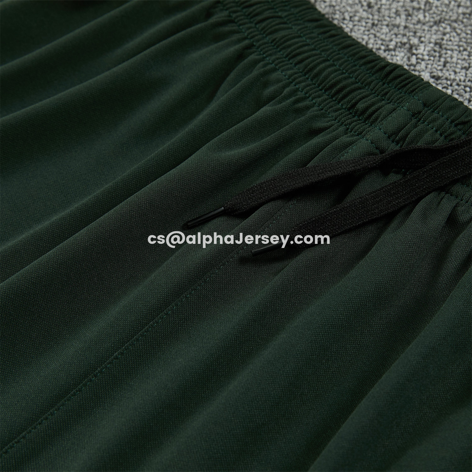 AJ-AlphaJersey-C.H.E.L.S.E.A 25-26 Vest Training Set - Dark Green With White Accents Top & Pants