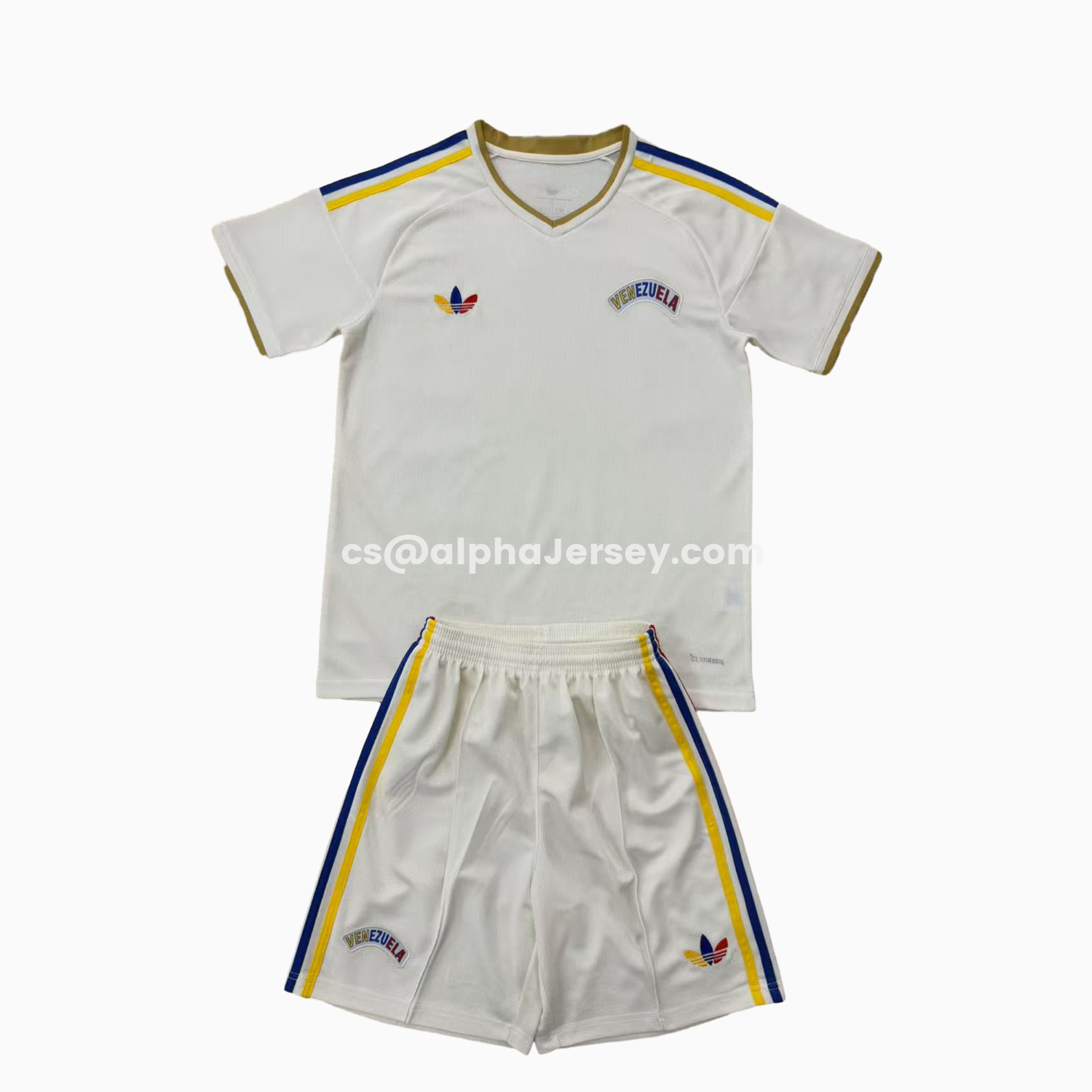 AJ-AlphaJersey-Venezuela 2026 Away Men's Adult Jersey Set - Fans Version
