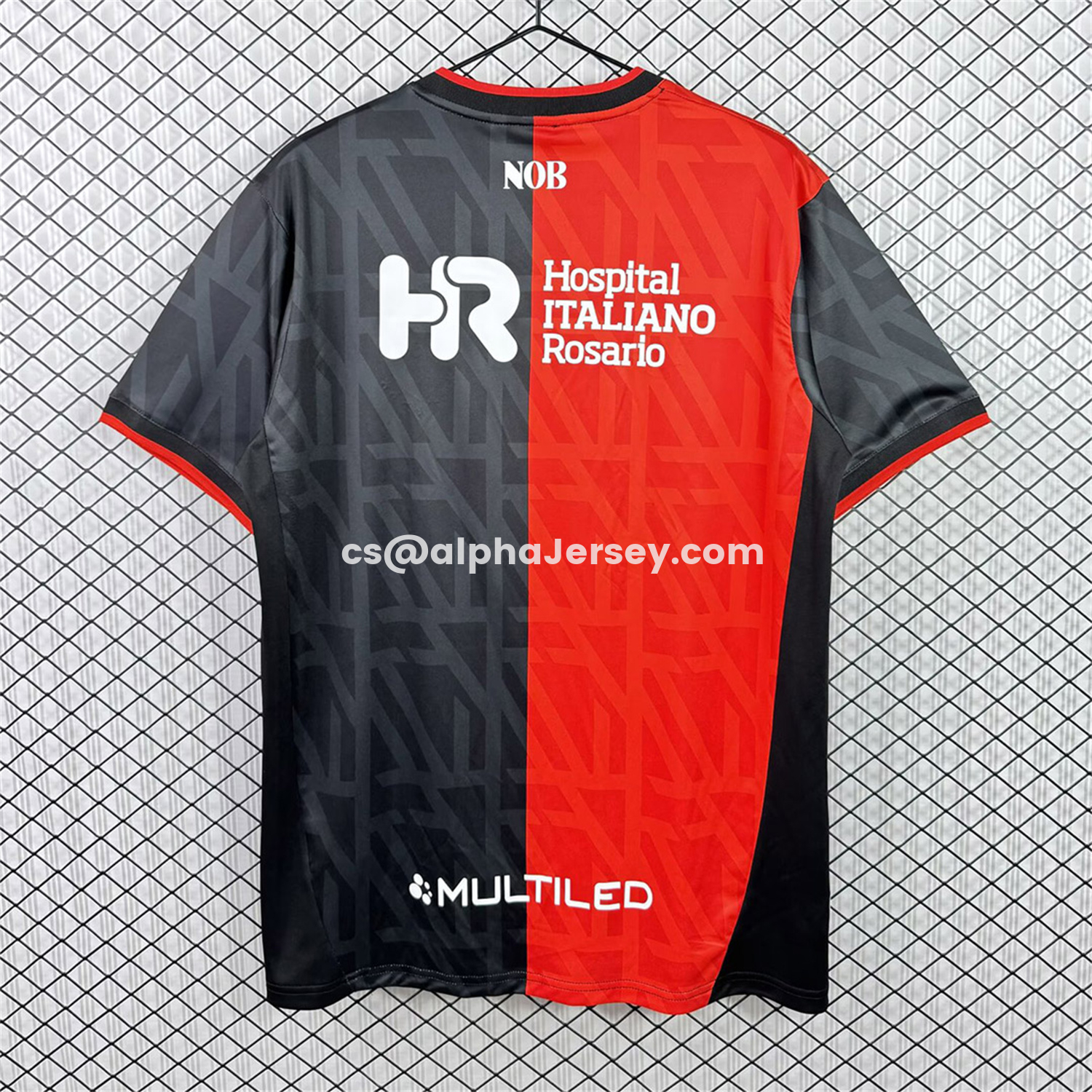 AJ-AlphaJersey-Newell's Old Boys 26-27 Home Jersey - Fans Version