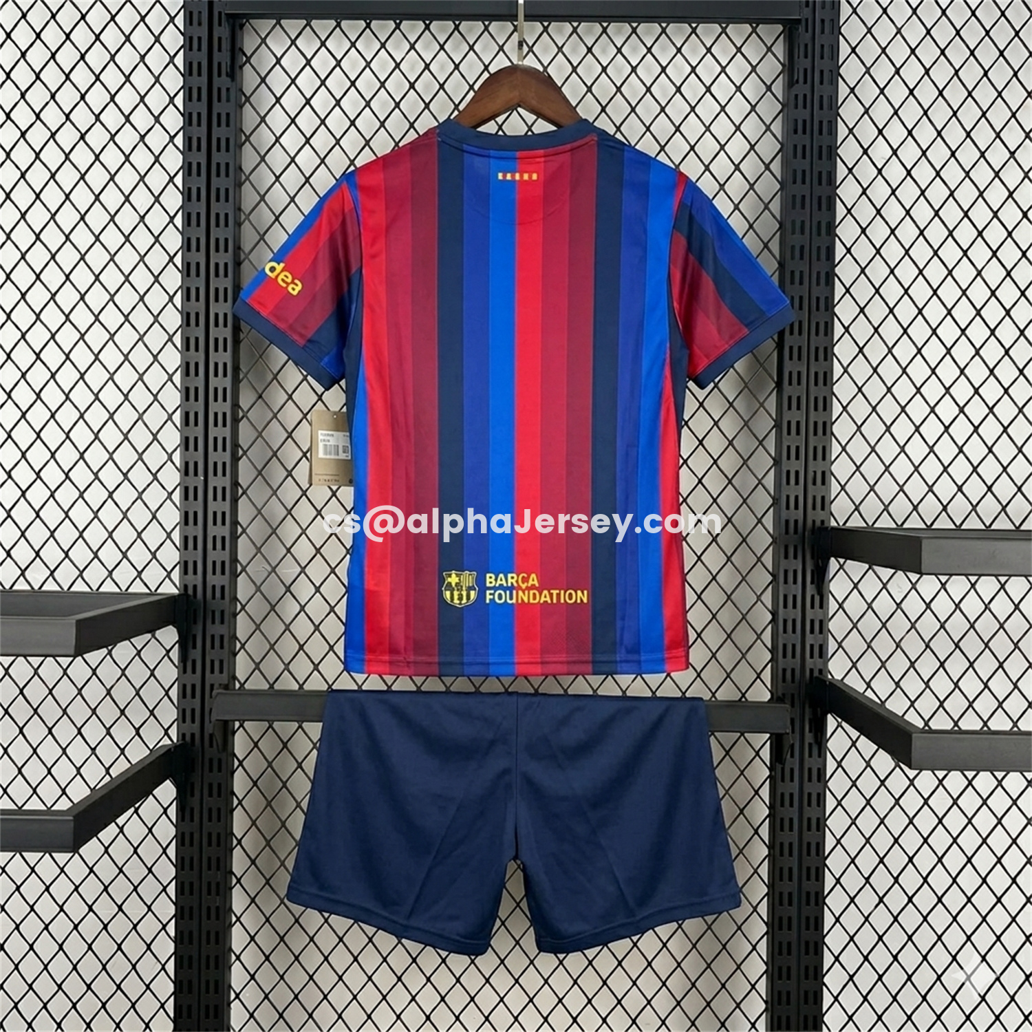 AJ-AlphaJersey-Barcelona 26-27 Spotify Home Kids Kit