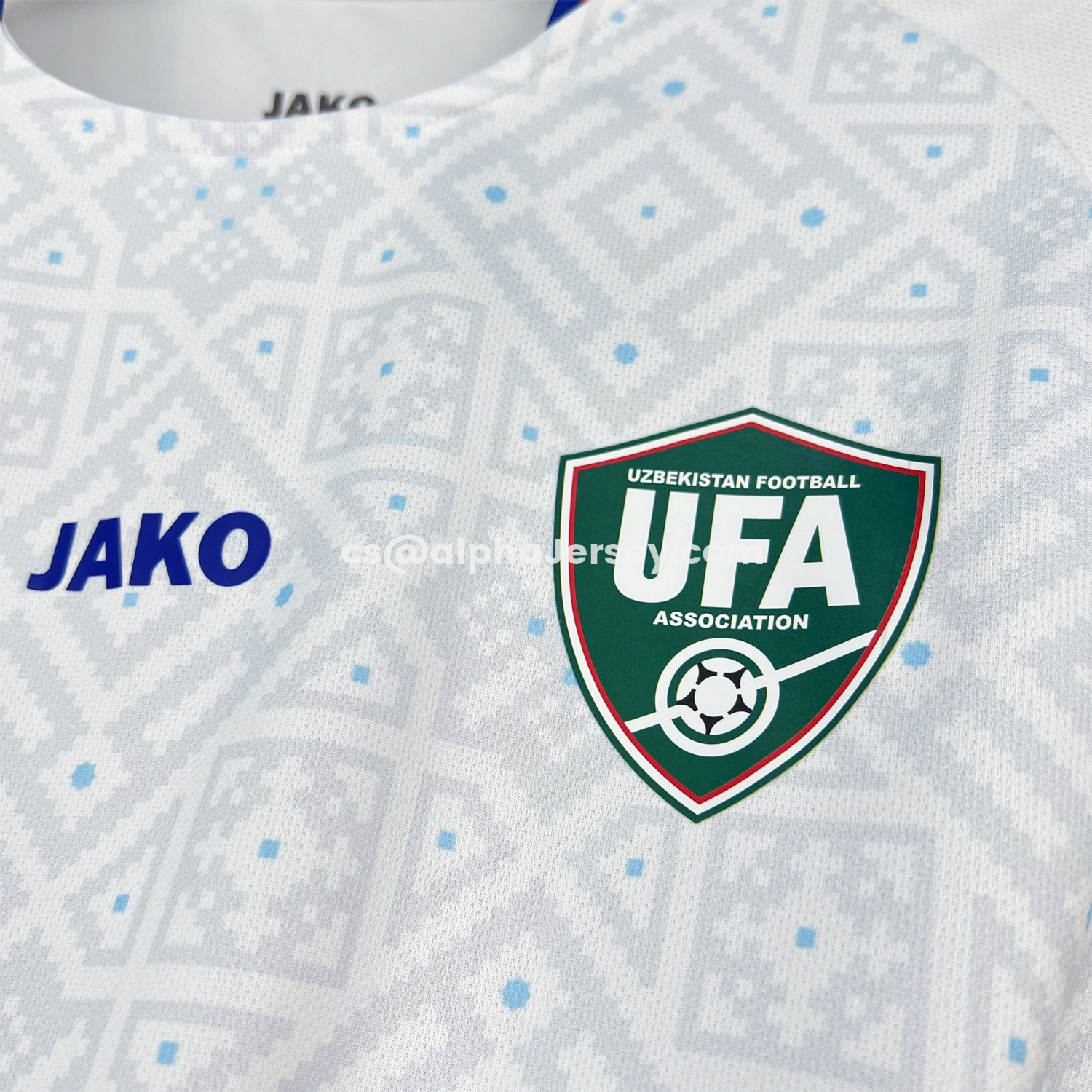 AJ-AlphaJersey-Uzbekistan 2026 Away Jersey - Fans Version