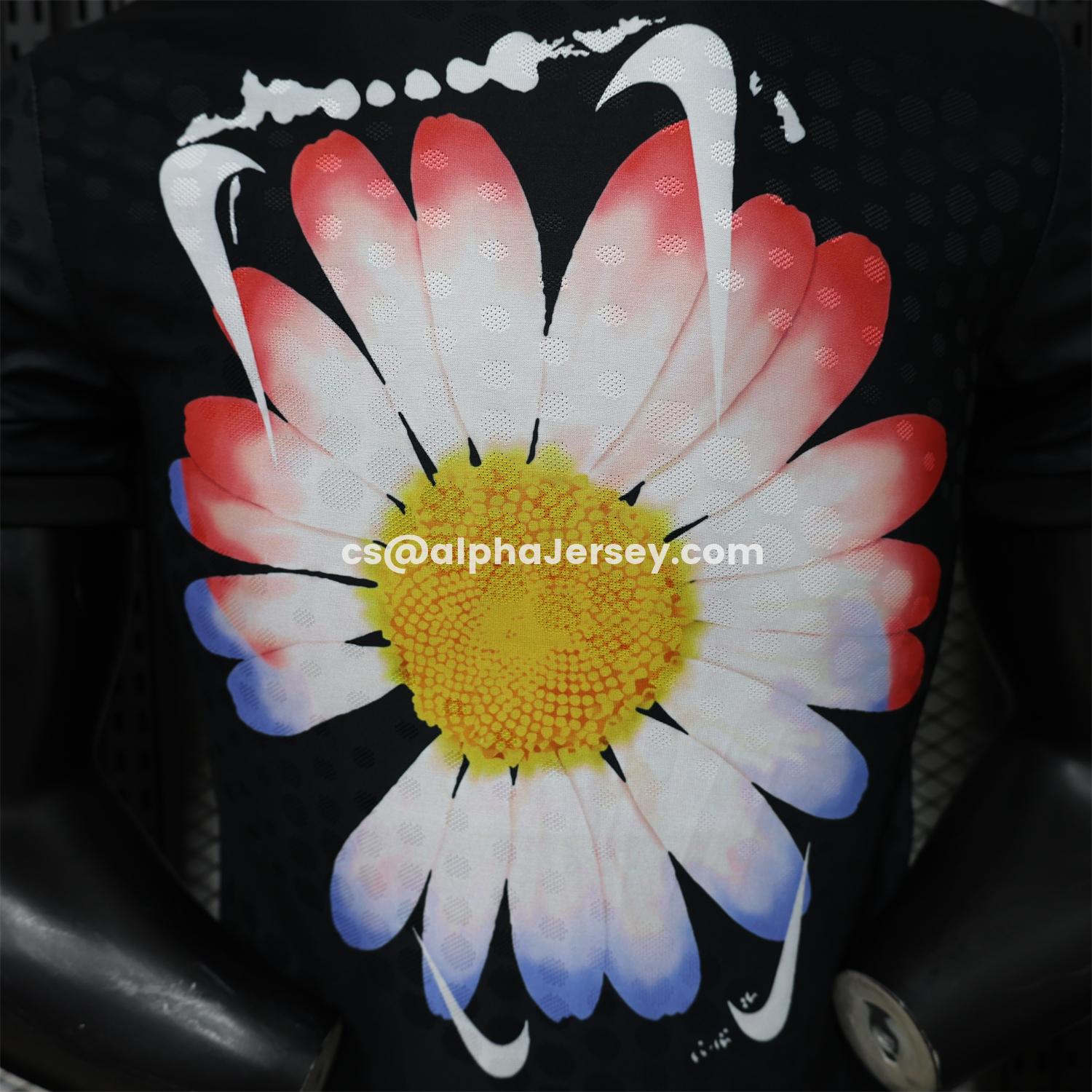 AJ-AlphaJersey-South Korea 26-27 Casual Style Black Jersey - Player Version