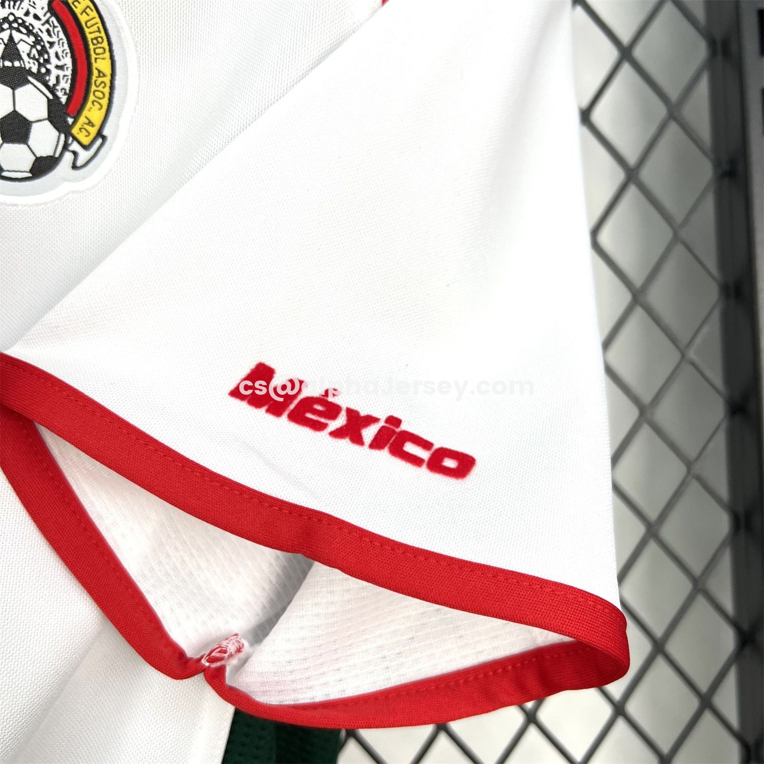 AJ-AlphaJersey-Retro Mexico 2002 Away Jersey - Fans Version