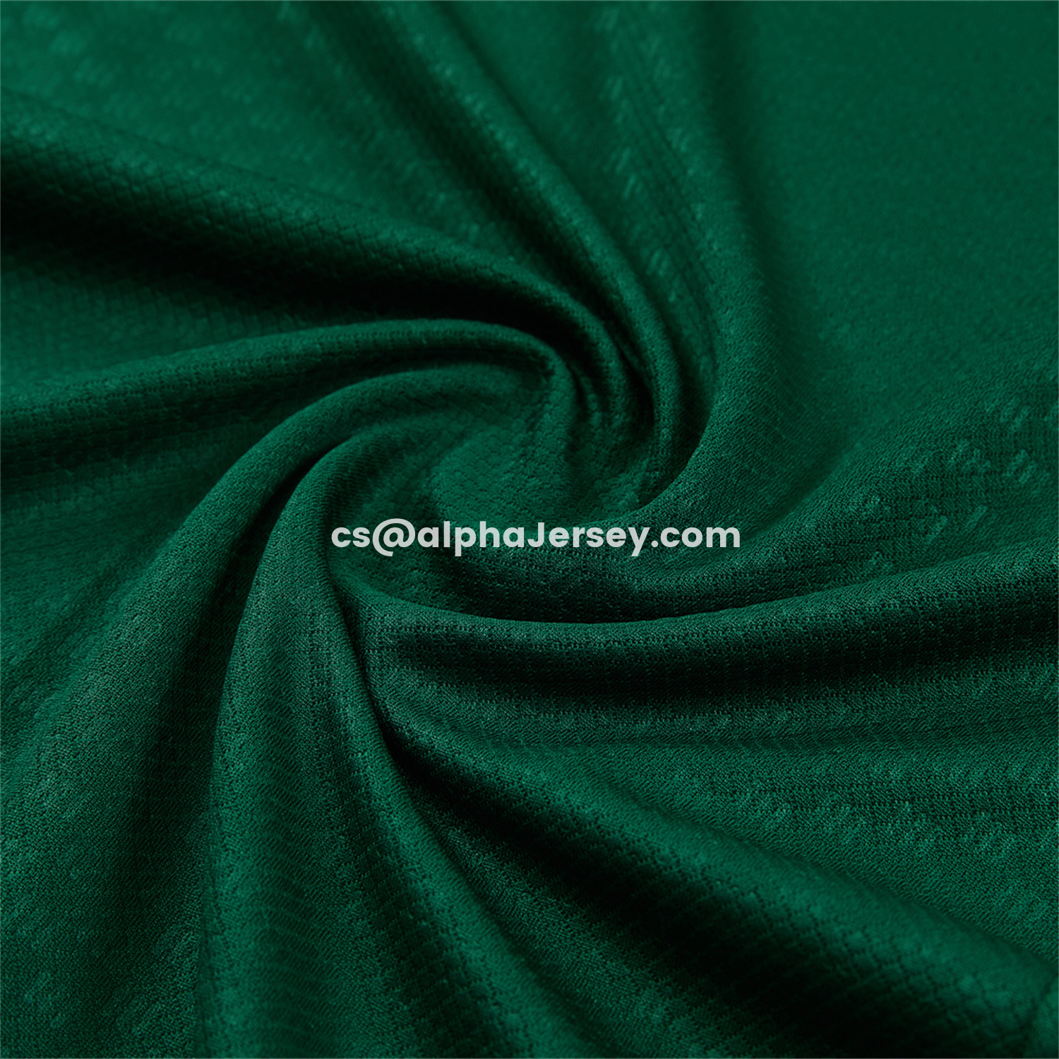 AJ-AlphaJersey-Italy 2026 Short-Sleeve Training Set - Green With White Top & Green With White Pants