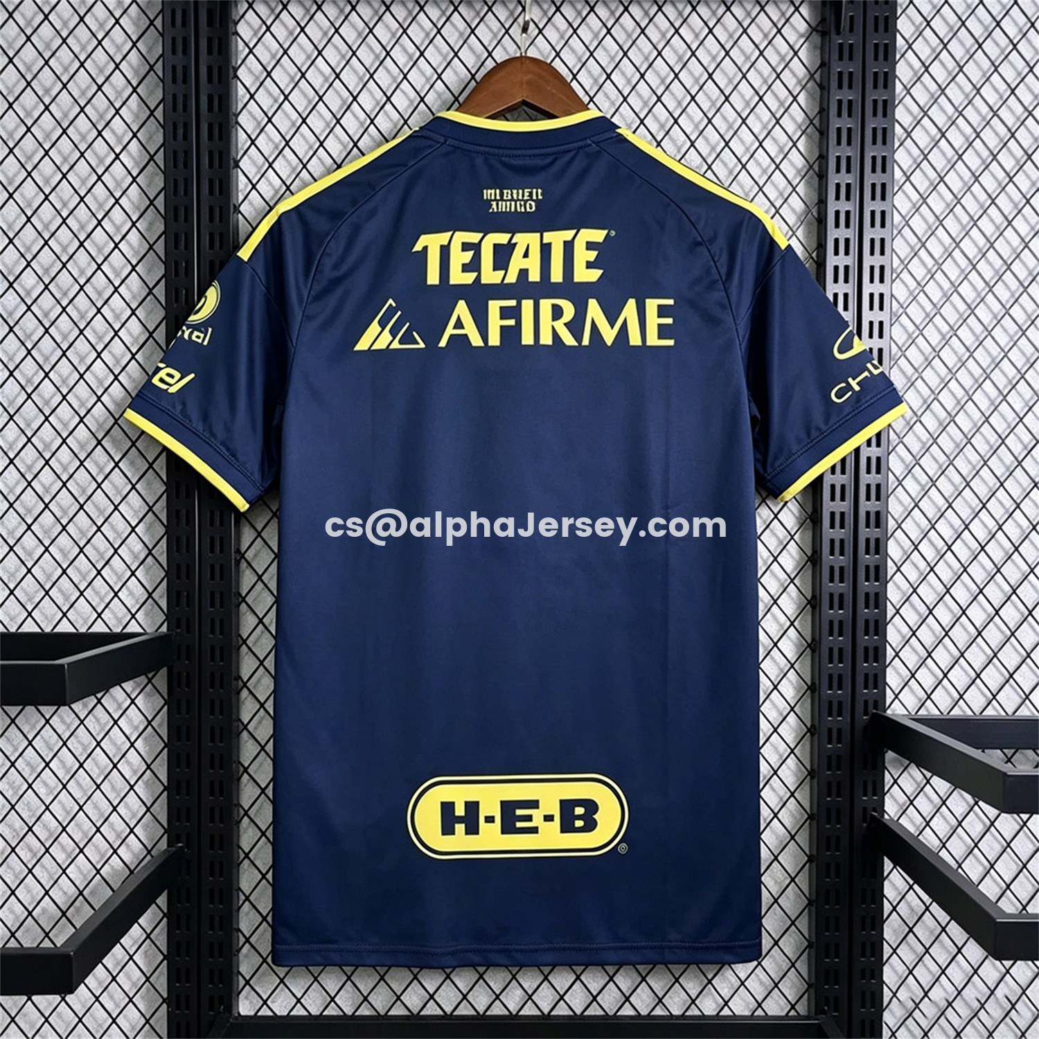 AJ-AlphaJersey-Tigres UANL 26-27 Away Jersey - Fans Version