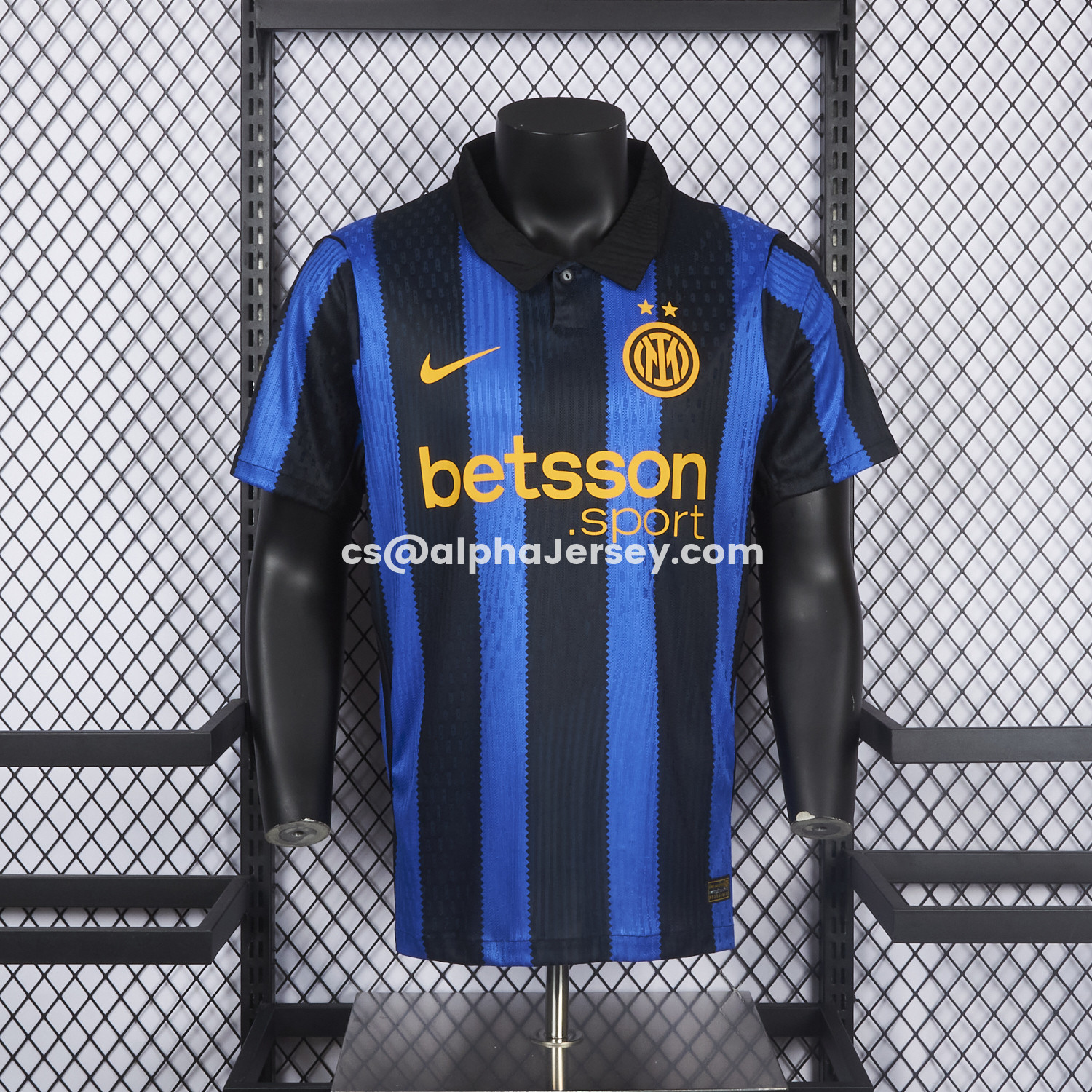 AJ-AlphaJersey-Inter Milan 26-27 Home Blue Jersey - Player Version