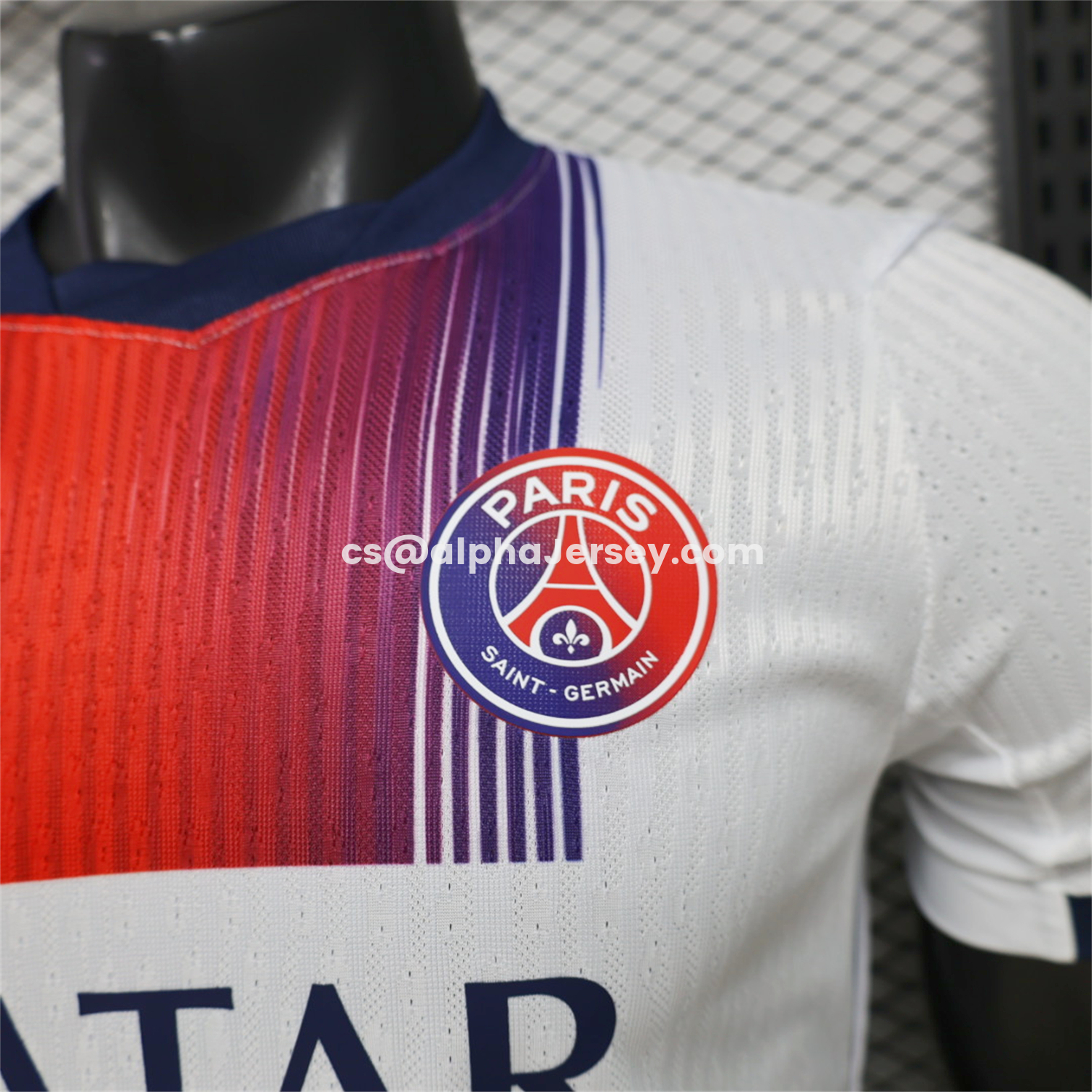 AJ-AlphaJersey-Paris Saint-Germain PSG 26-27 Away Jersey - Player Version