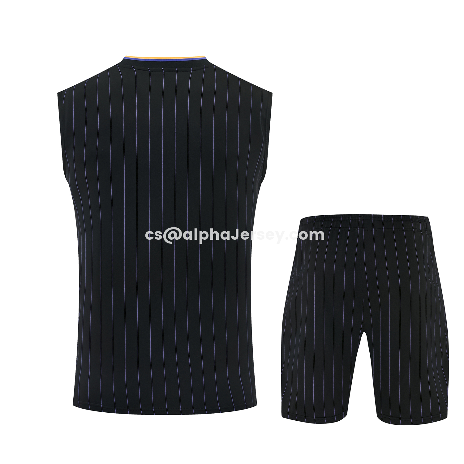 AJ-AlphaJersey-Manchester United 25-26 Retro Style Vest Training Set - Colors Top & Colors Pants