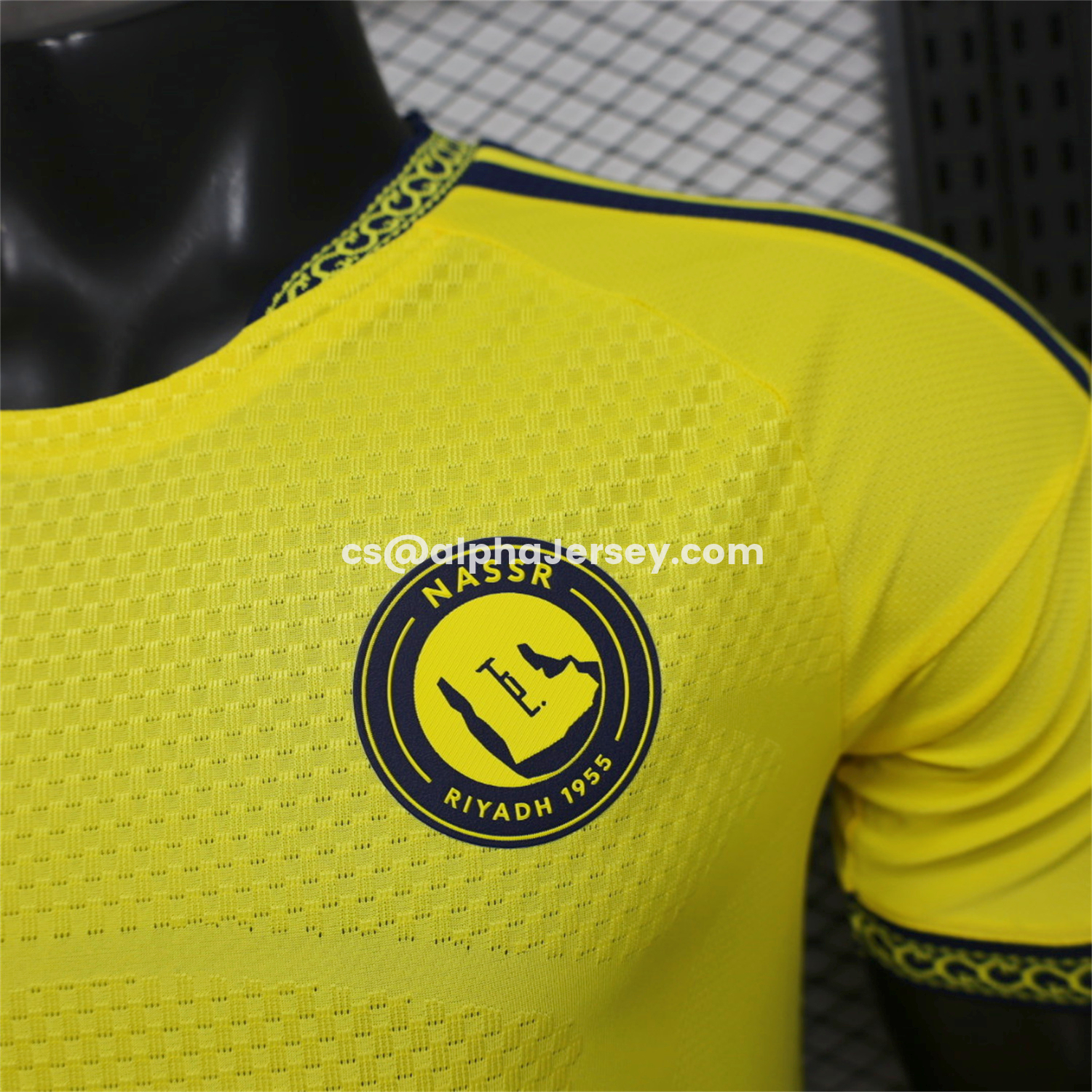 AJ-AlphaJersey-Al Nassr Riyadh Victory 26-27 Home Jersey - Player Version