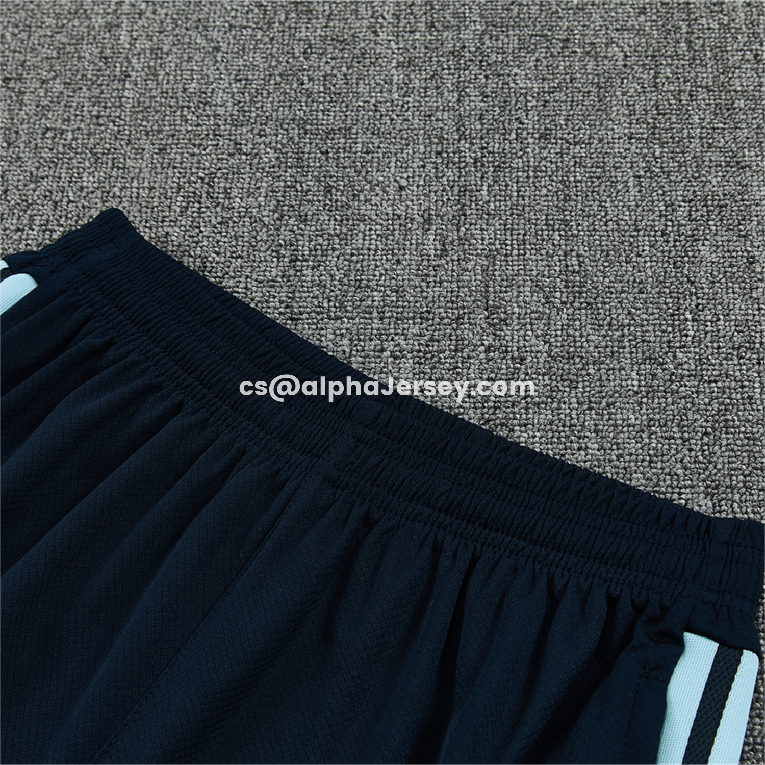 AJ-AlphaJersey-Argentina 2026 Short-Sleeve Training Set - Light Blue Top & Dark Blue Pants