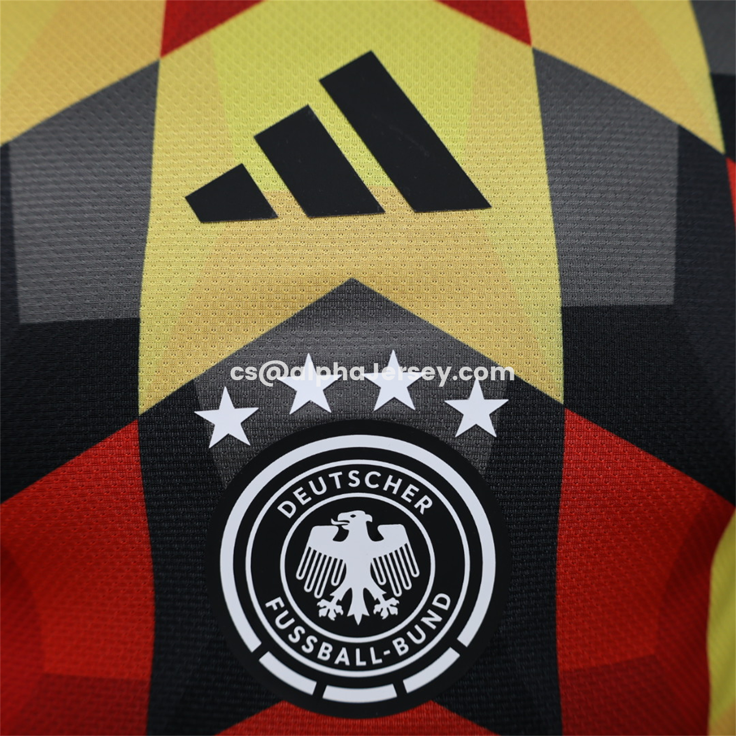 AJ-AlphaJersey-Germany 2026 Red Yellow Black Special Jersey - Player Version