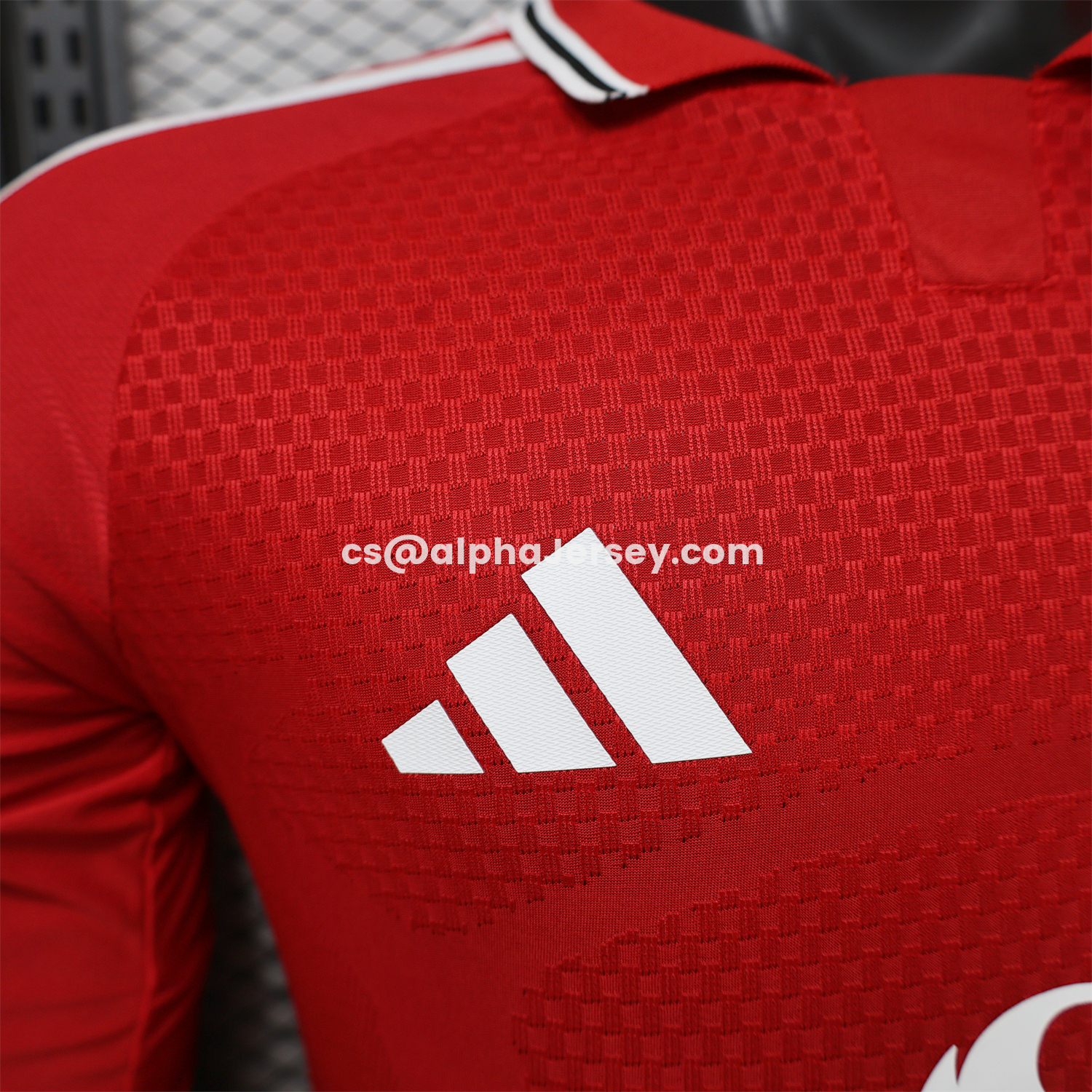 AJ-AlphaJersey-Manchester United 26-27 Home Long Sleeves Jersey - Player Version