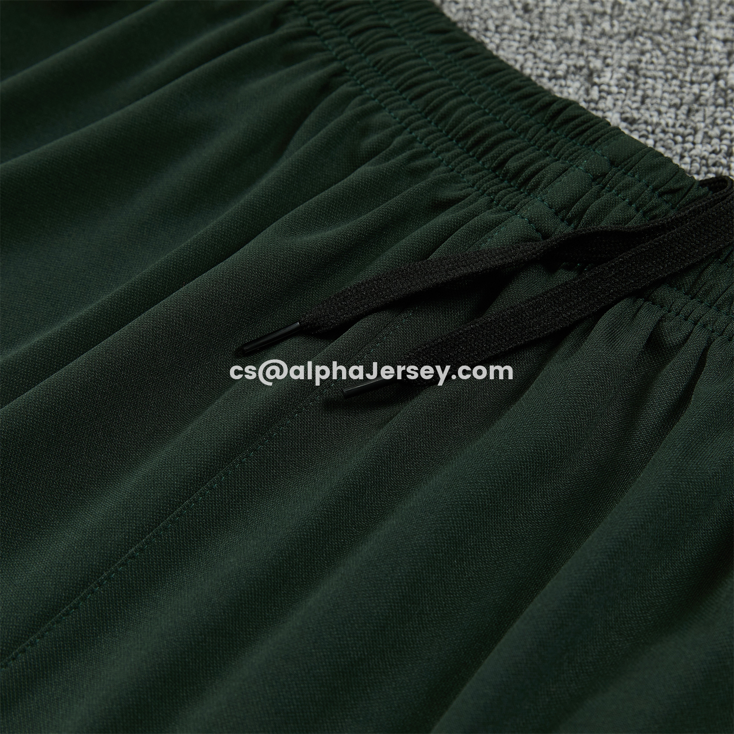 AJ-AlphaJersey-C.H.E.L.S.E.A 25-26 Short-Sleeve Training Set - Dark Green Top & Dark Green Pants