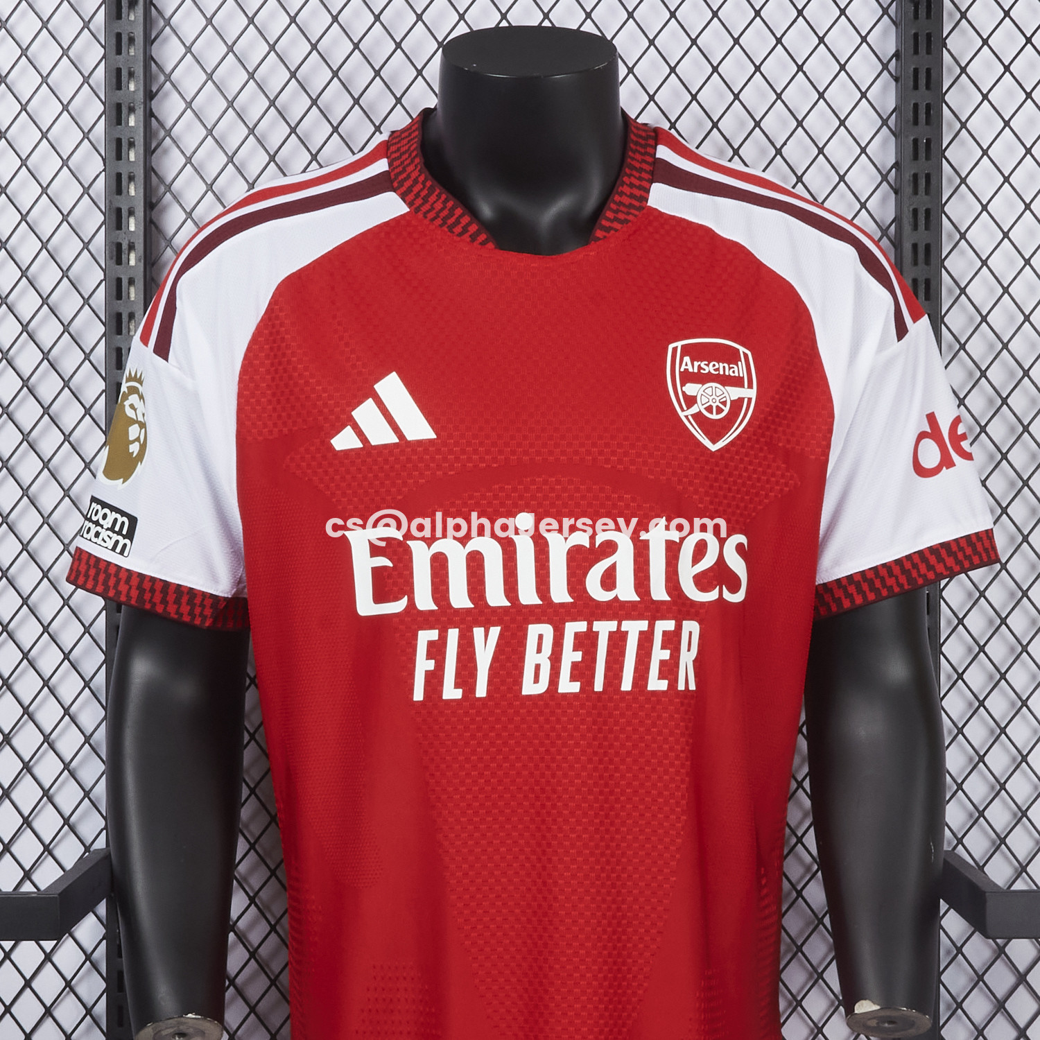 AJ-AlphaJersey-【Champion 26 Font】Arsenal 26-27 Home Jersey - Player Version