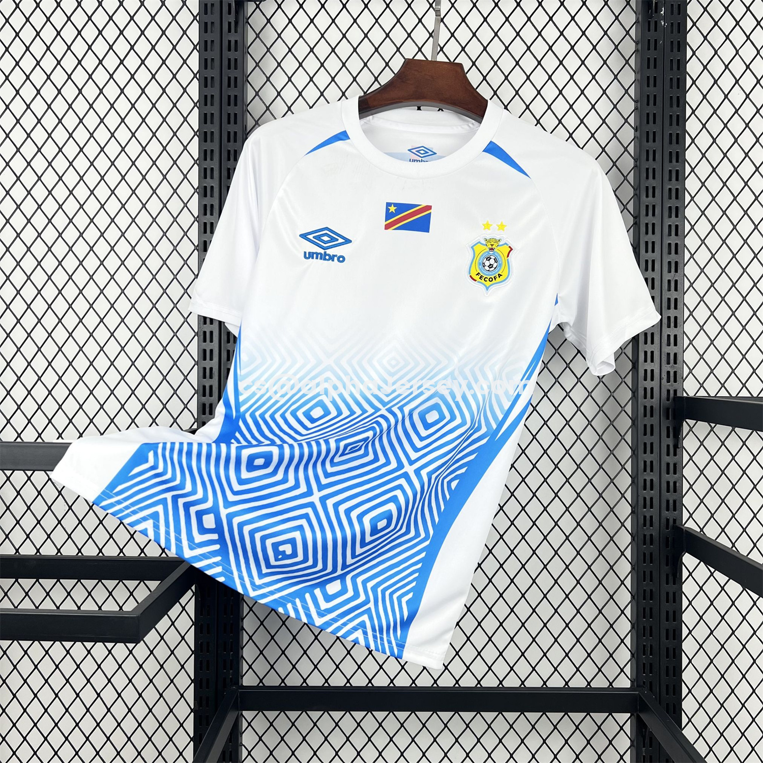 AJ-AlphaJersey-Congo 26-27 Away Jersey - Fans Version