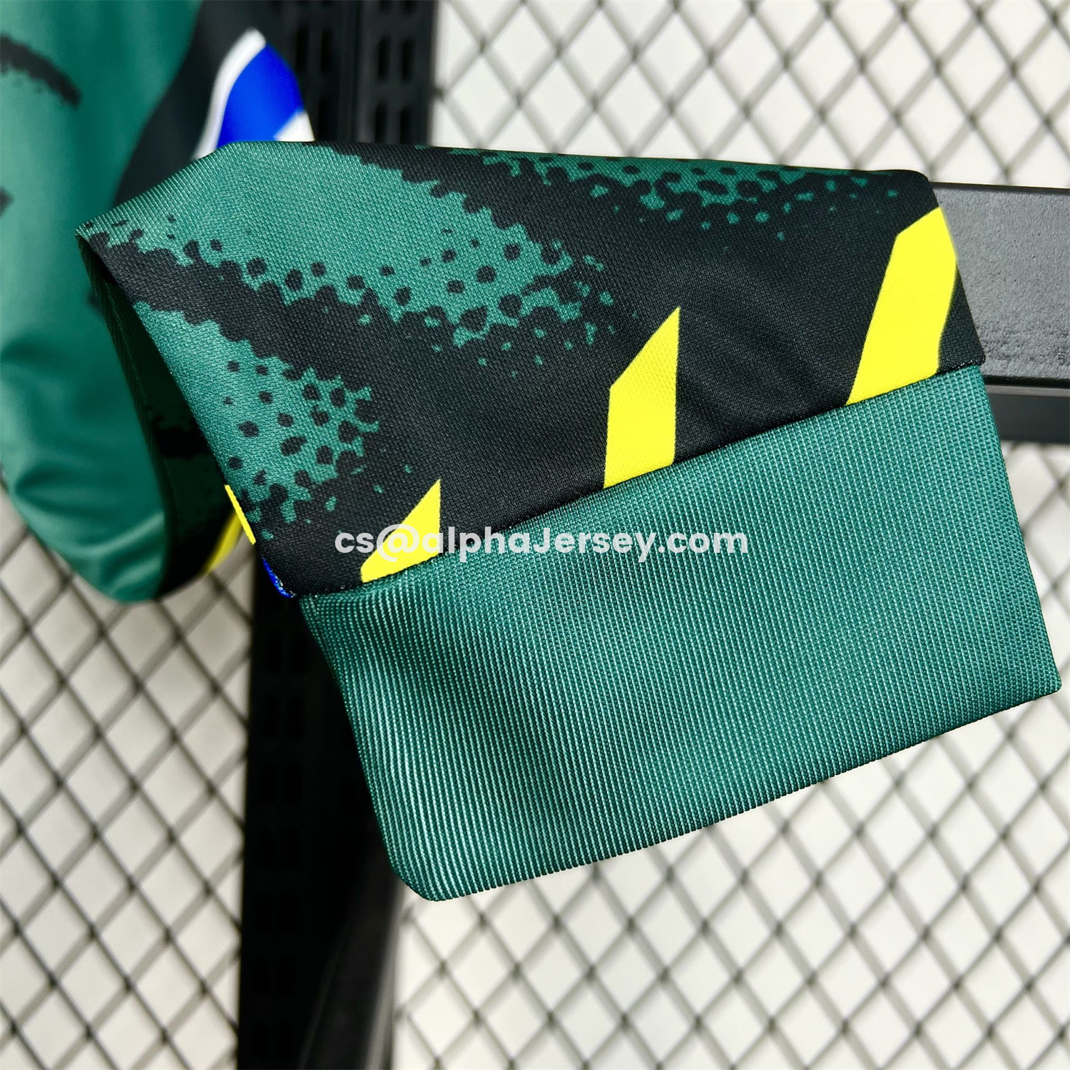 AJ-AlphaJersey-Retro Brazil 1994 Long Sleeves Goalkeeper Jersey