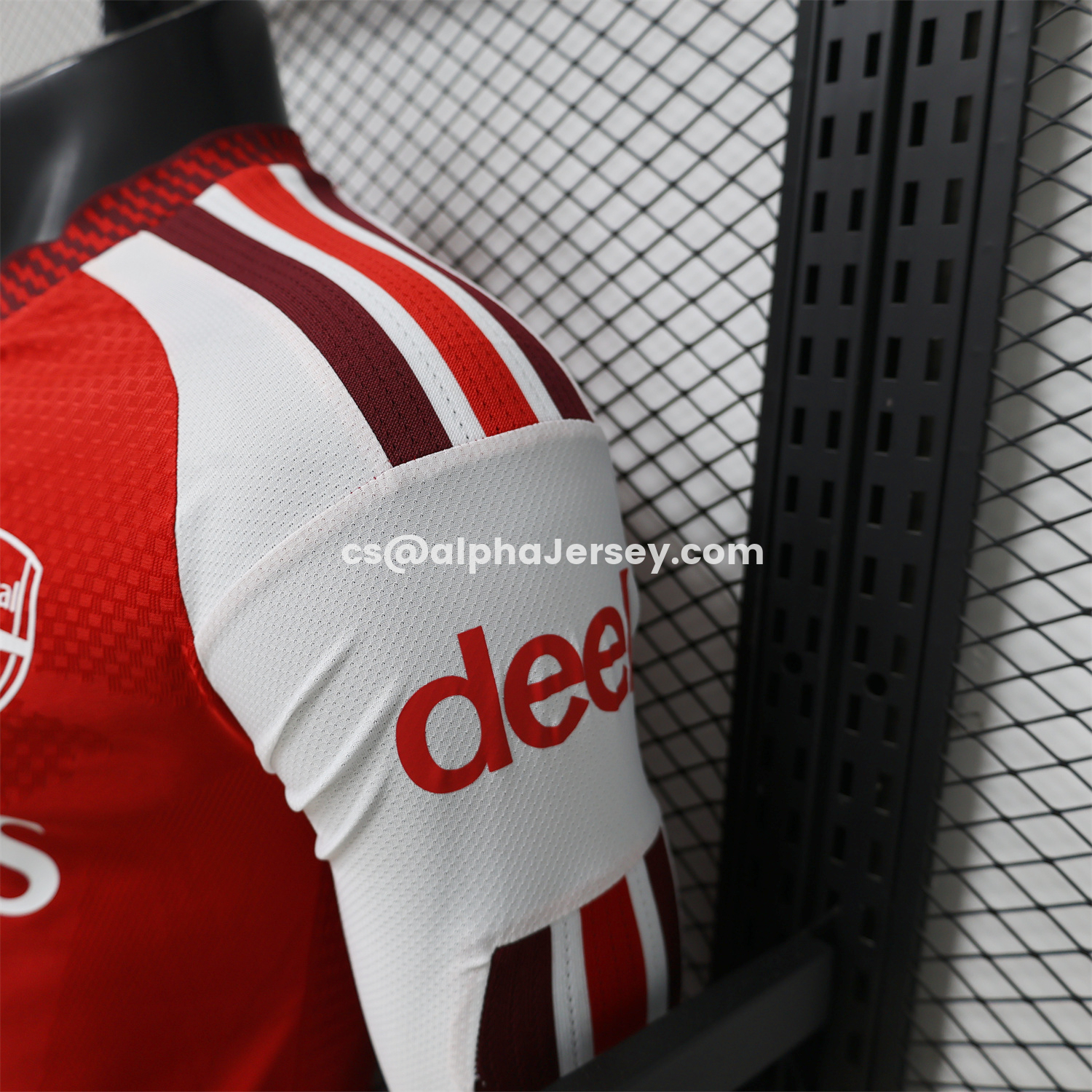AJ-AlphaJersey-Arsenal 26-27 Home Long Sleeves Jersey - Player Version