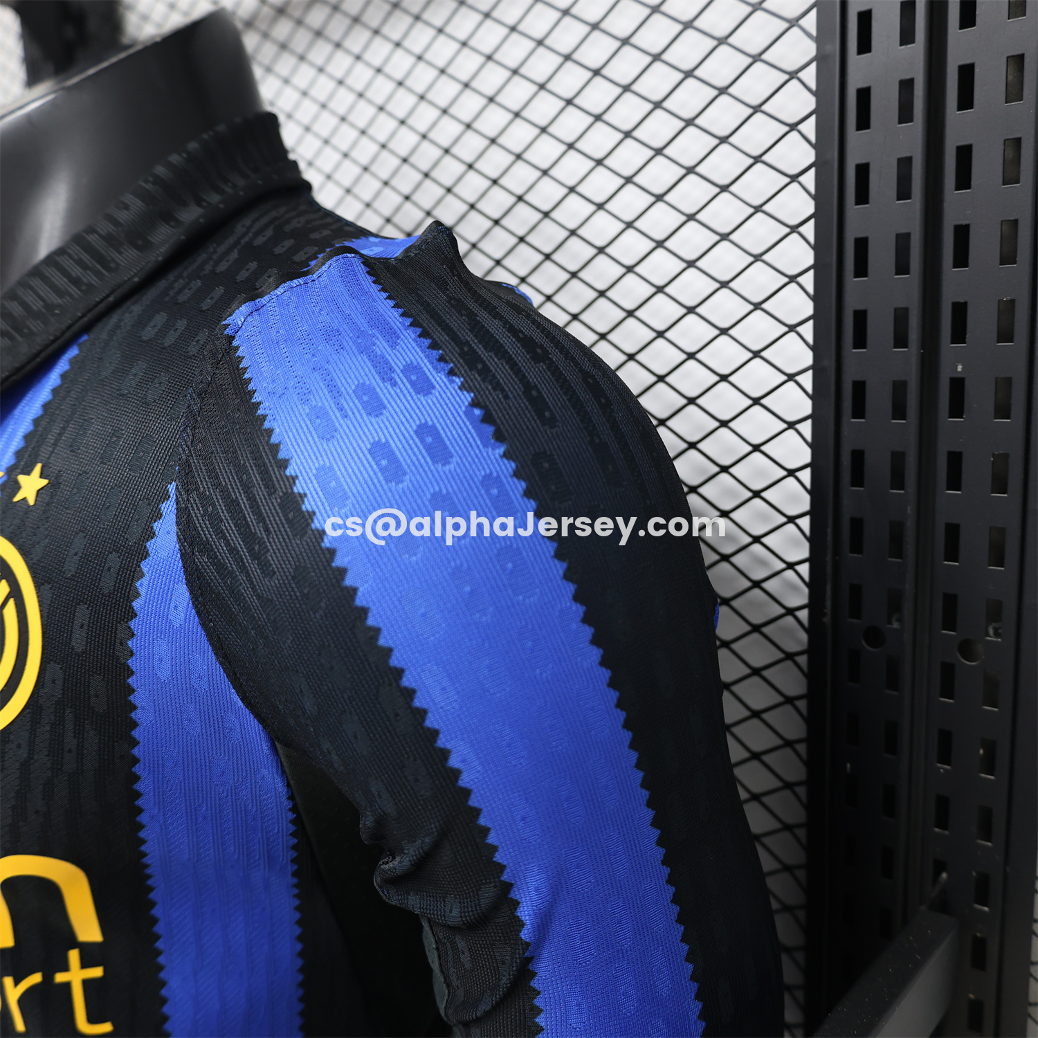 AJ-AlphaJersey-Inter Milan 26-27 Home Long Sleeves Jersey - Player Version
