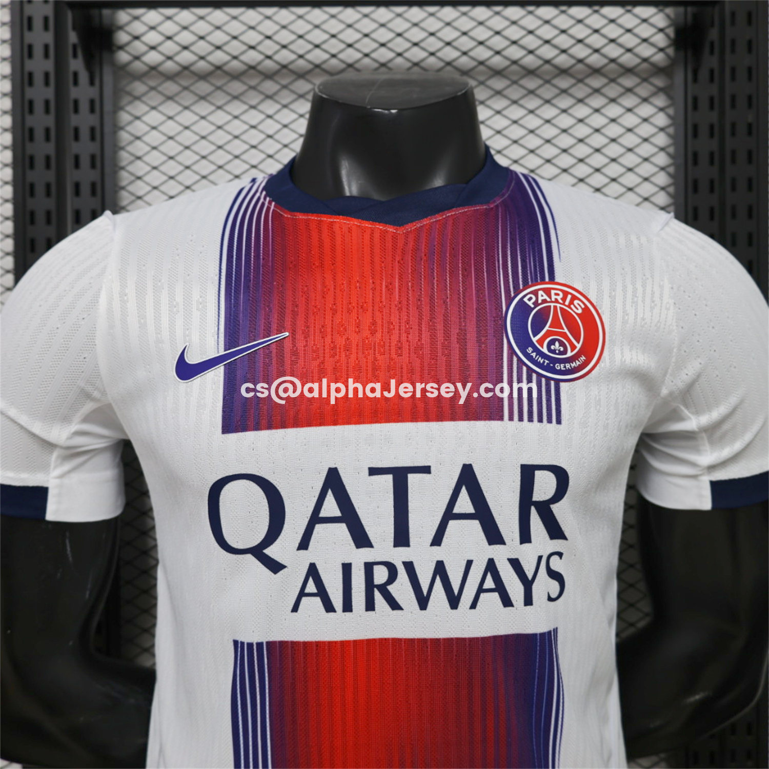 AJ-AlphaJersey-Paris Saint-Germain PSG 26-27 Away Jersey - Player Version