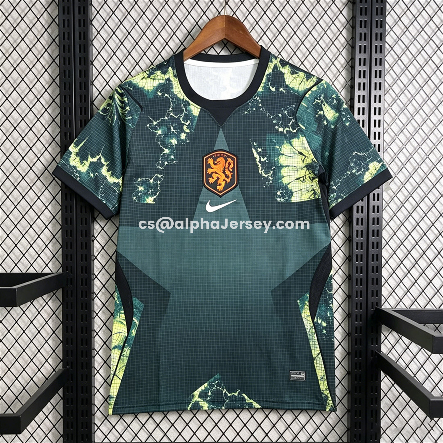 AJ-AlphaJersey-Netherlands 2026 Hollywood Goalkeeper Jersey - Fans Version