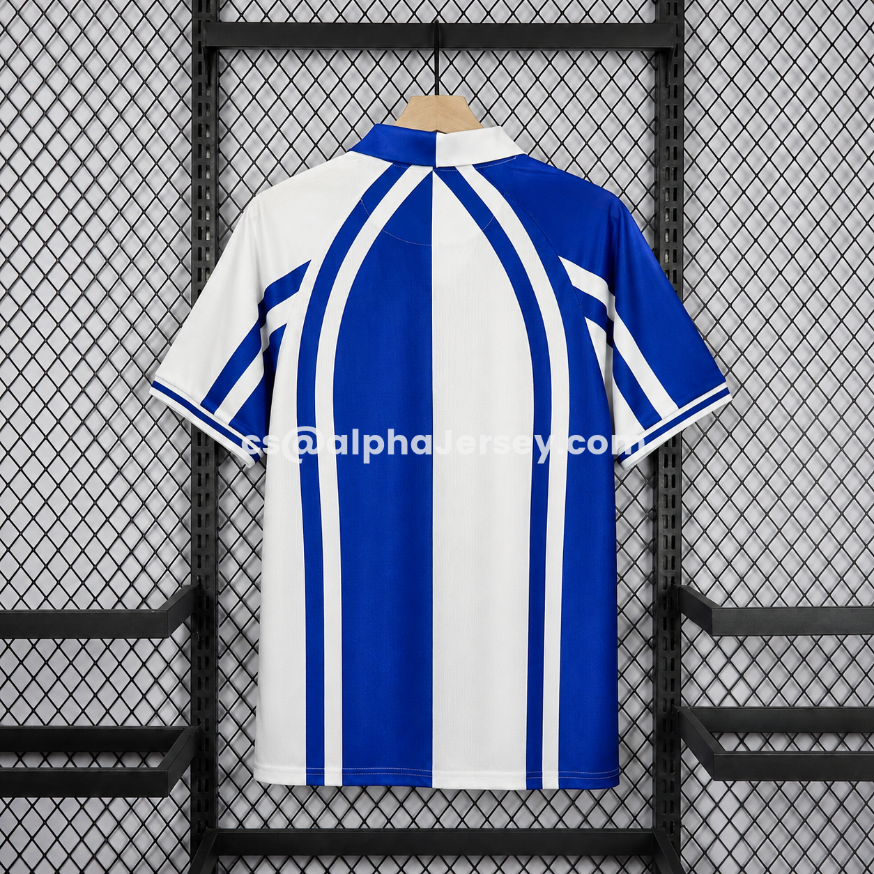 AJ-AlphaJersey-La Coruna 25-26 Retro Style Blue Special Jersey - Fans Version